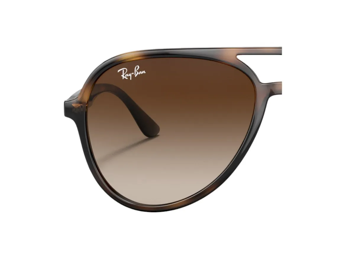 Ray - Ban Coppia di Lenti di ricambio Ray-Ban RB4376 Lenti di ricambio Iniettato Grigio Pilot Sfumato - immagine 3