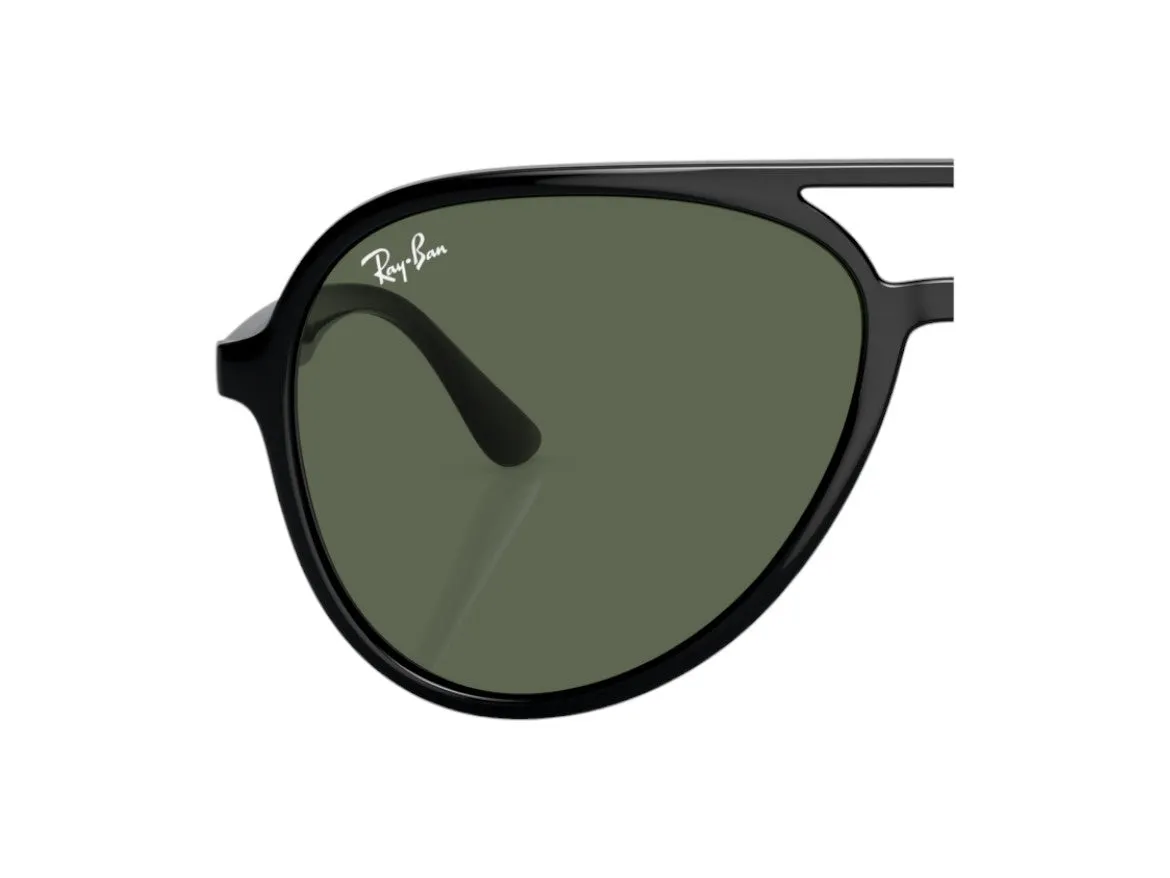 Ray - Ban Coppia di Lenti di ricambio Ray-Ban RB4376 Lenti di ricambio Iniettato Marrone Pilot Sfumato - immagine 2