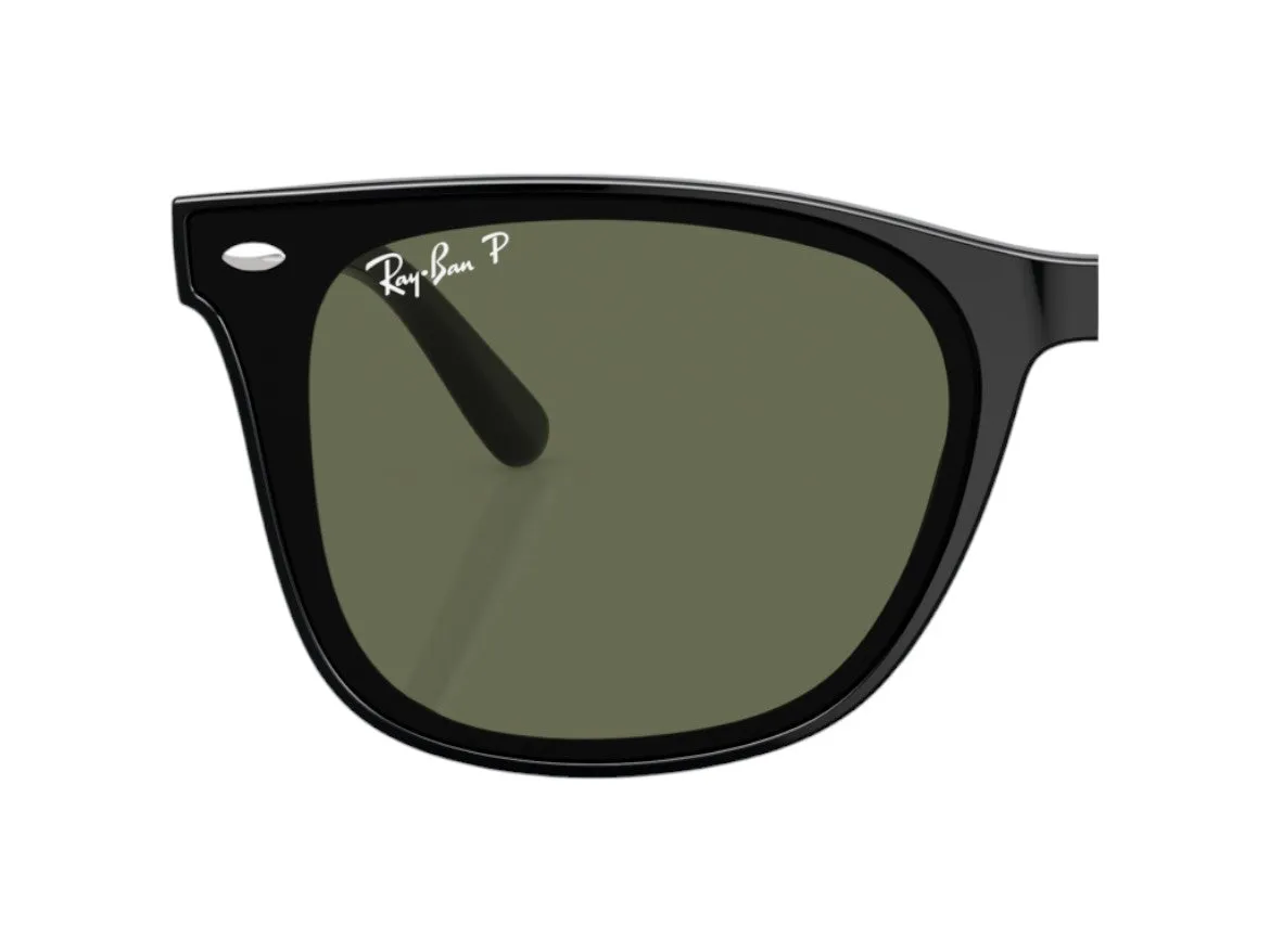 Ray - Ban Coppia di Lenti di ricambio Ray-Ban RB4420 Lenti di ricambio Iniettato Verde Squadrata Polarizzata - immagine 2