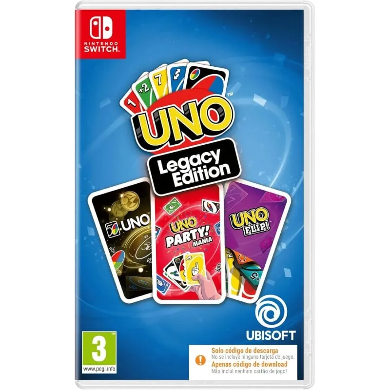 Codice UNO Legacy Edition in una scatola per Nintendo Switch - immagine 1