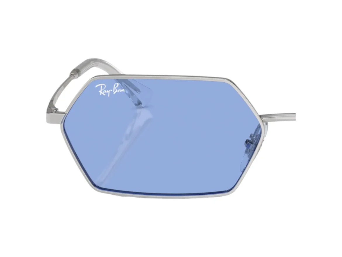 Ray - Ban Coppia di Lenti di ricambio Ray-Ban RB3728 Yevi Lenti di ricambio Metallo Blu Geometrica - immagine 2