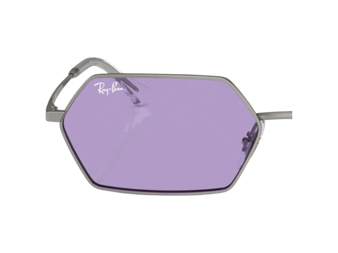 Ray - Ban Coppia di Lenti di ricambio Ray-Ban RB3728 Yevi Lenti di ricambio Metallo Blu Geometrica - immagine 3