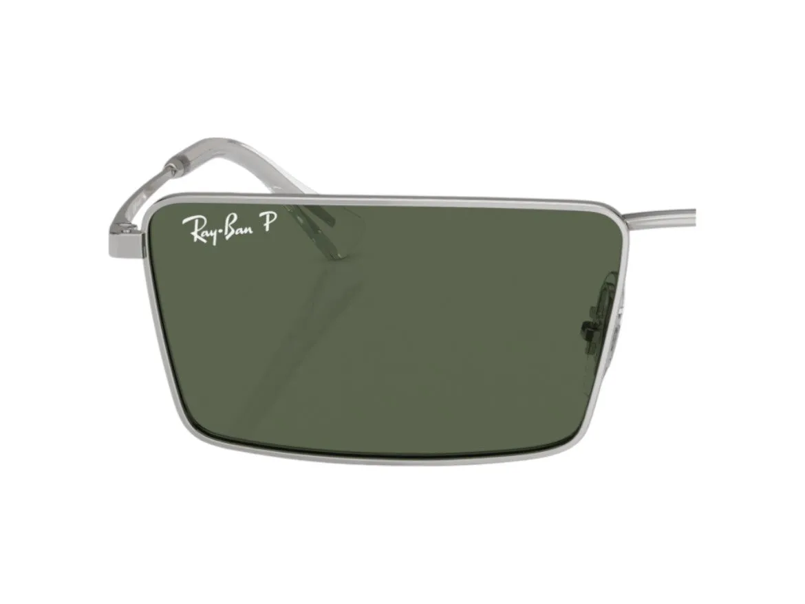 Ray - Ban Coppia di Lenti di ricambio Ray-Ban RB3741 Emy Lenti di ricambio Metallo Blu Squadrata - immagine 2
