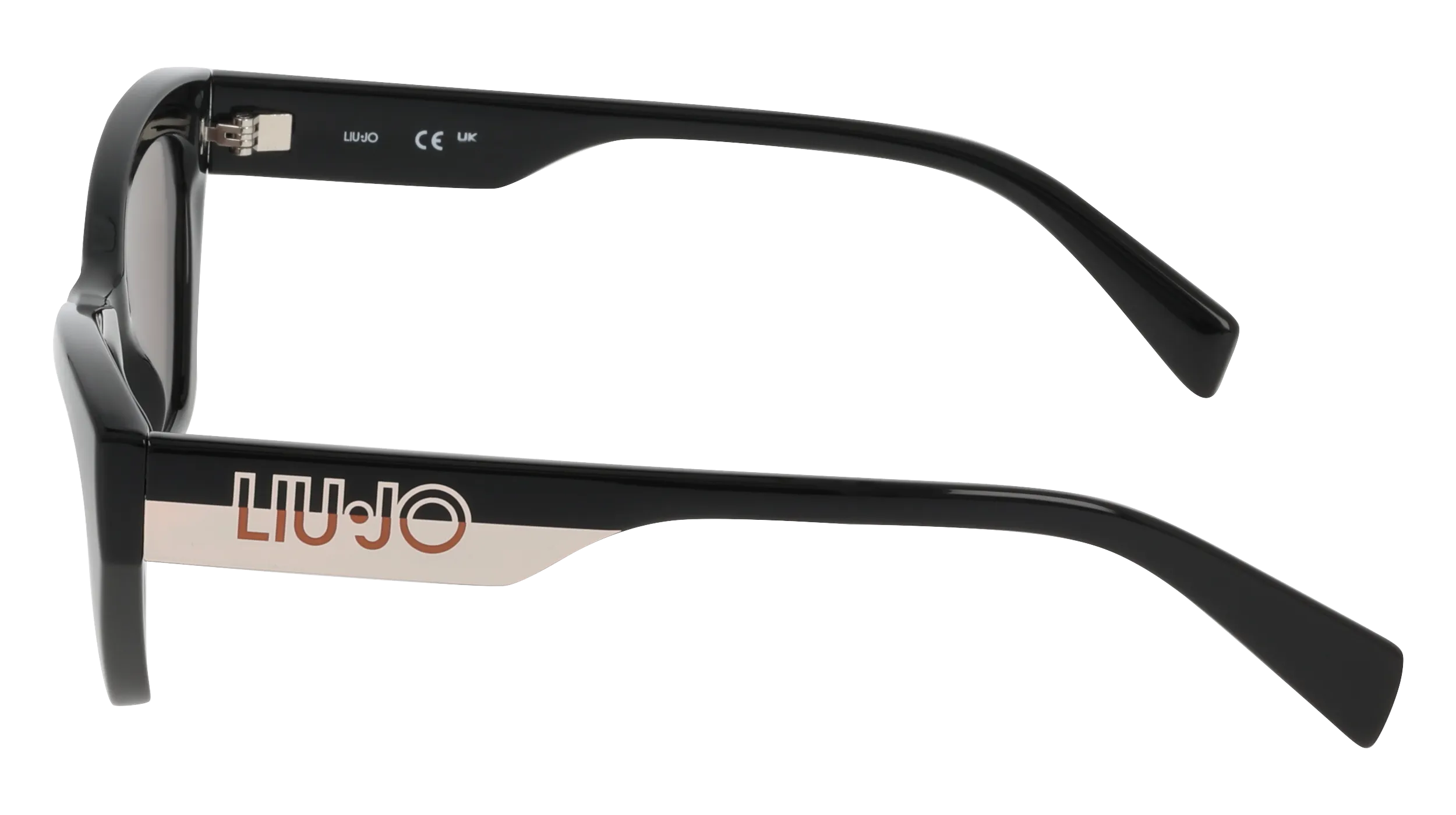 Liu Jo LJ807S 001 Occhiali da sole Bio-iniettato Nero Fumo Squadrata Normale - immagine 3