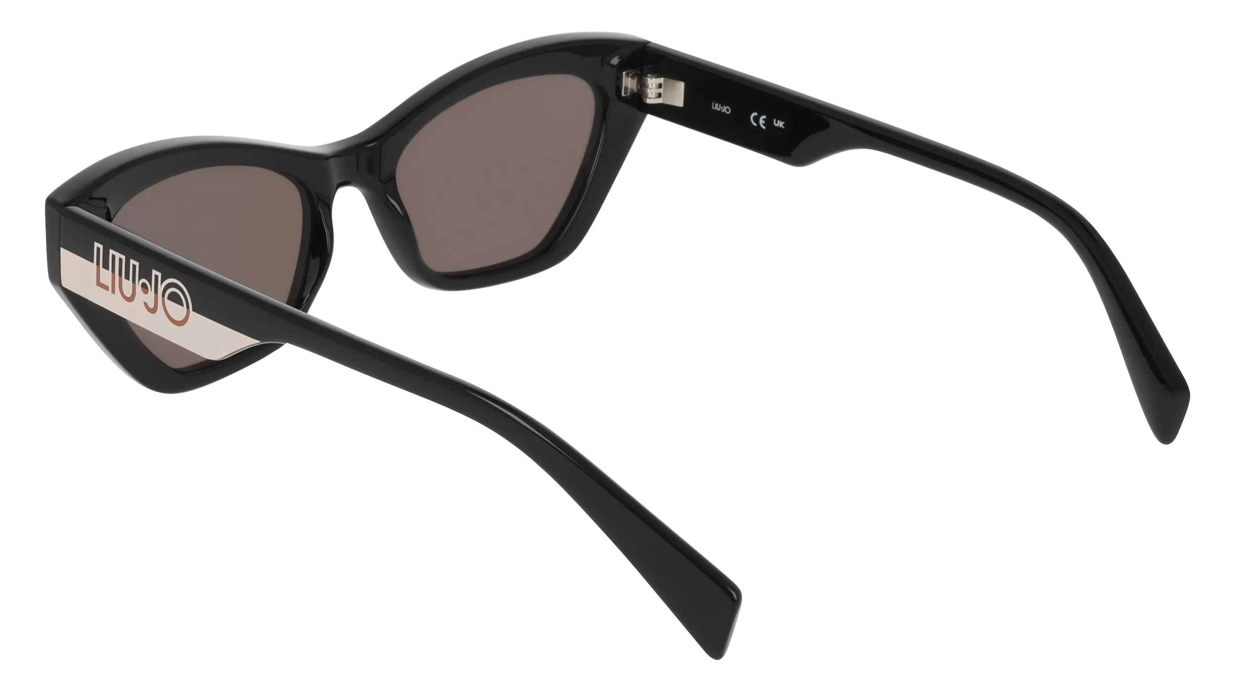 Liu Jo LJ807S 001 Occhiali da sole Bio-iniettato Nero Fumo Squadrata Normale - immagine 4