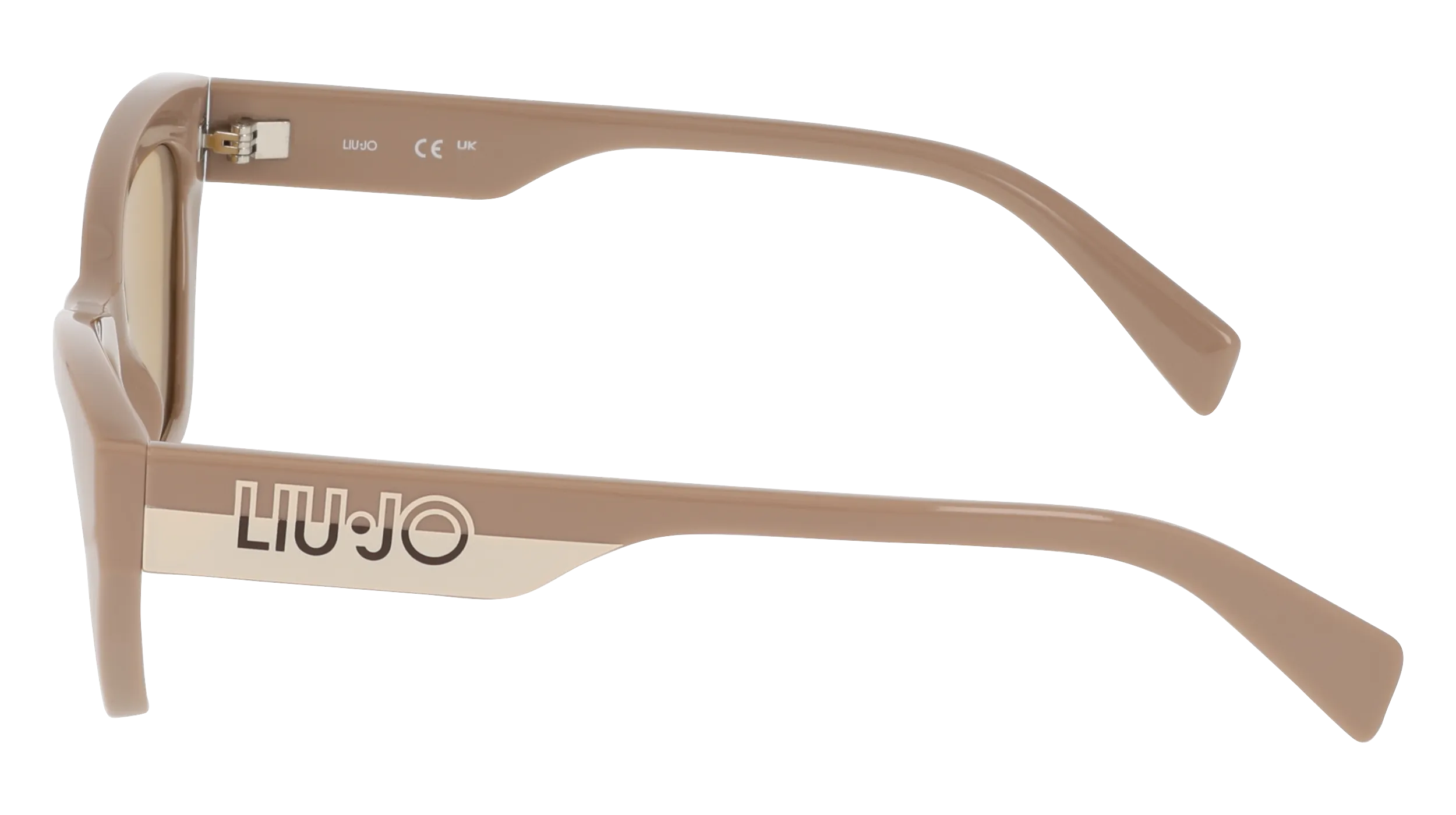 Liu Jo LJ807S 278 Occhiali da sole Bio-iniettato Beige Ocra Squadrata Normale - immagine 3