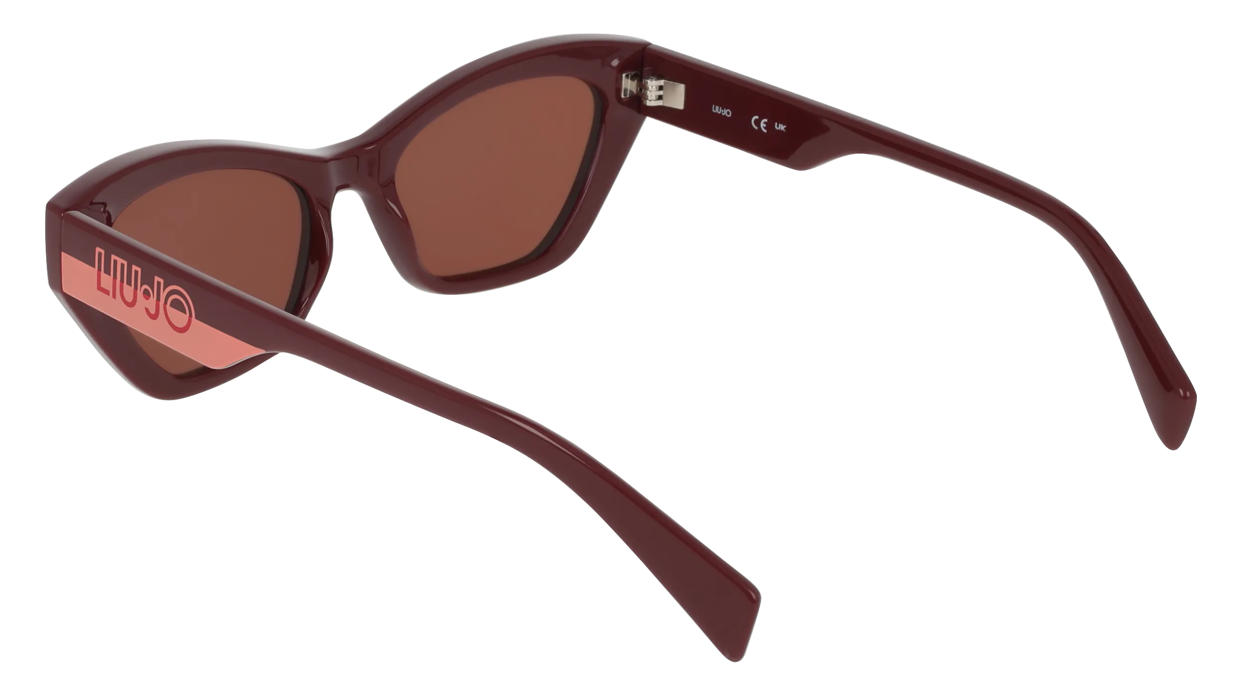 Liu Jo LJ807S 602 Occhiali da sole Bio-iniettato Rosso Rosso Squadrata Normale - immagine 4
