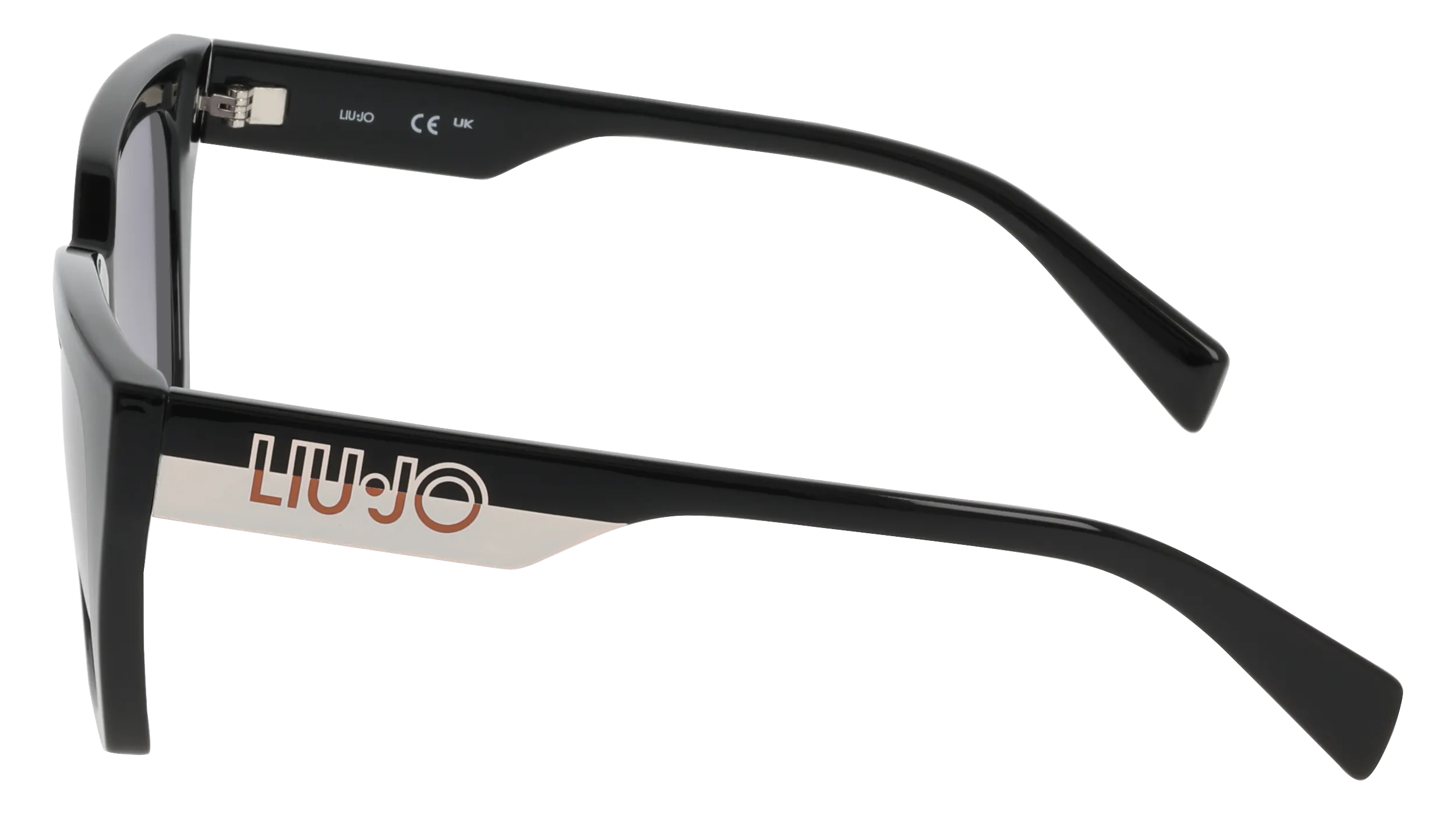 Liu Jo LJ808S 001 Occhiali da sole Bio-iniettato Nero Squadrata Normale - immagine 3