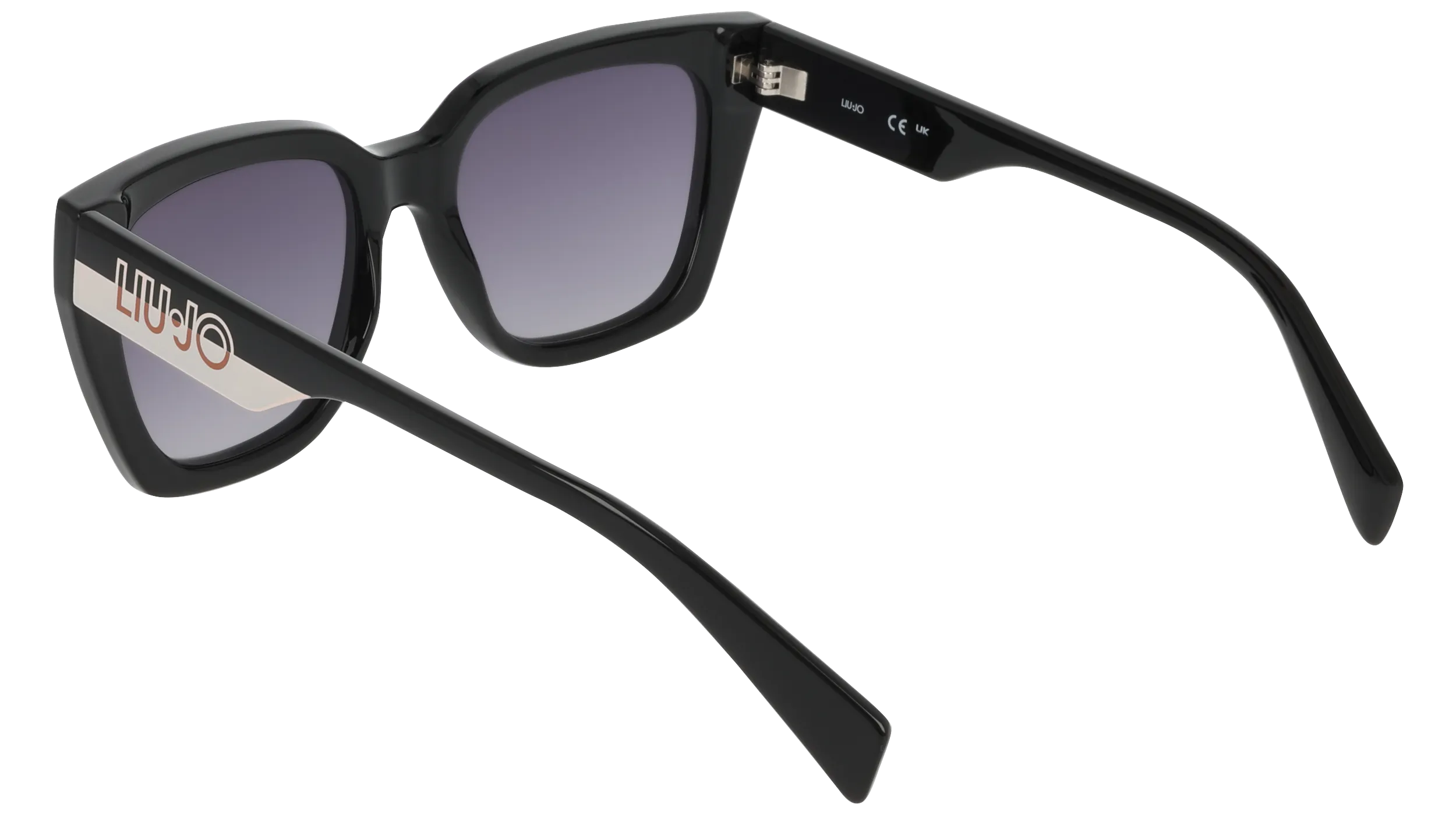 Liu Jo LJ808S 001 Occhiali da sole Bio-iniettato Nero Squadrata Normale - immagine 4