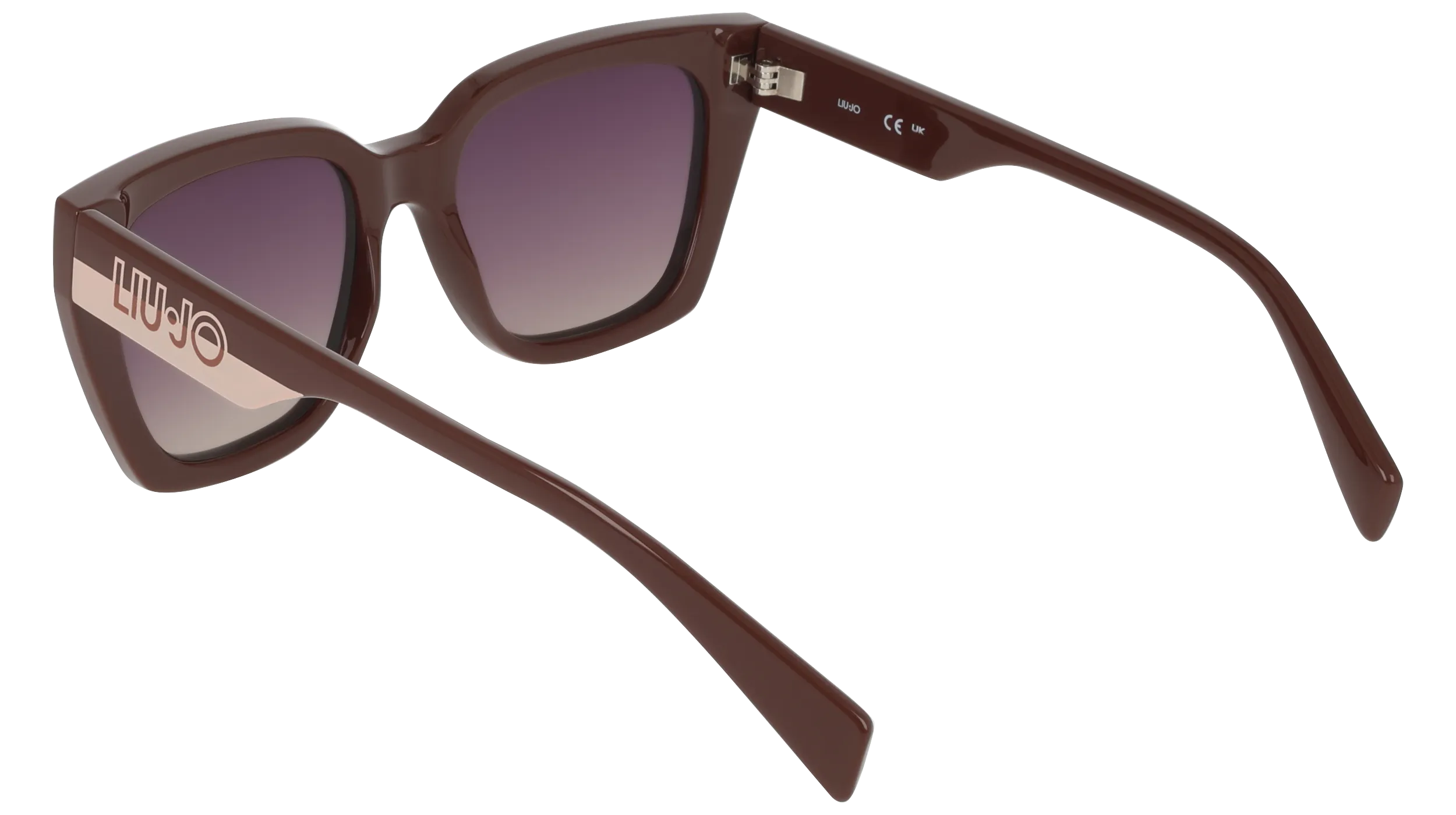 Liu Jo LJ808S 200 Occhiali da sole Bio-iniettato Marrone Squadrata Normale - immagine 4