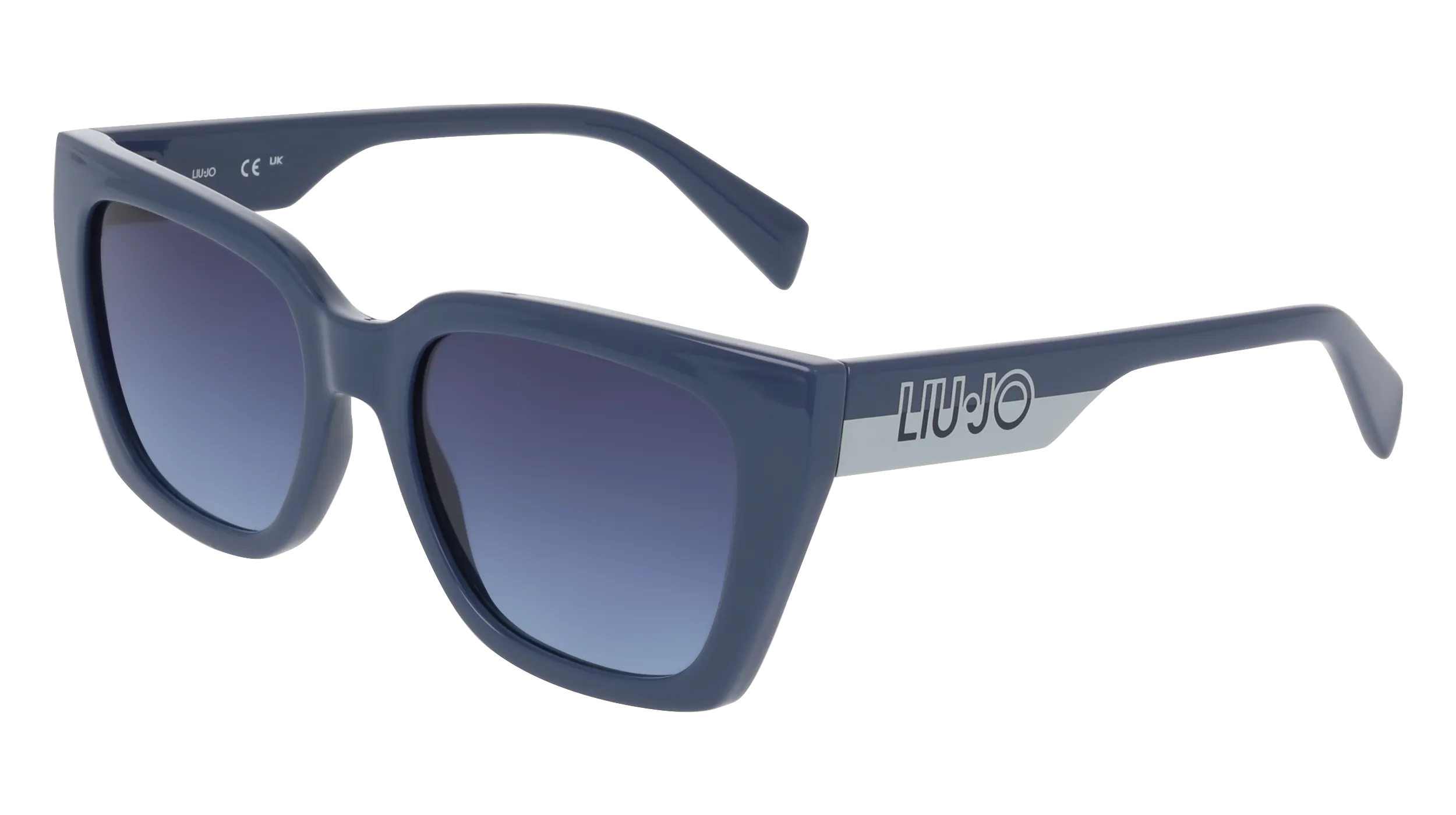Liu Jo LJ808S 400 Occhiali da sole Bio-iniettato Blu Squadrata Normale - immagine 1