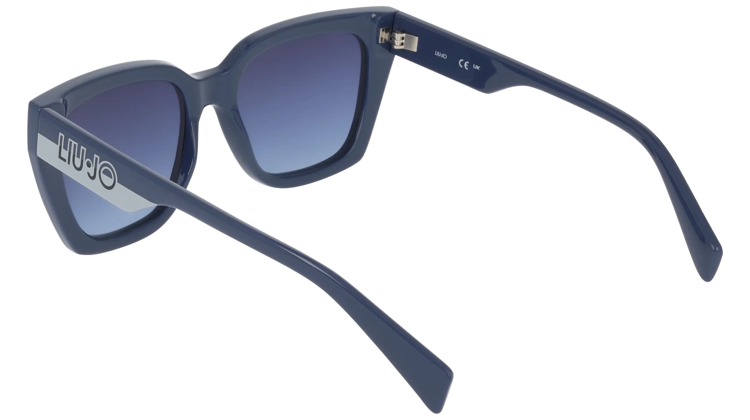 Liu Jo LJ808S 400 Occhiali da sole Bio-iniettato Blu Squadrata Normale - immagine 4