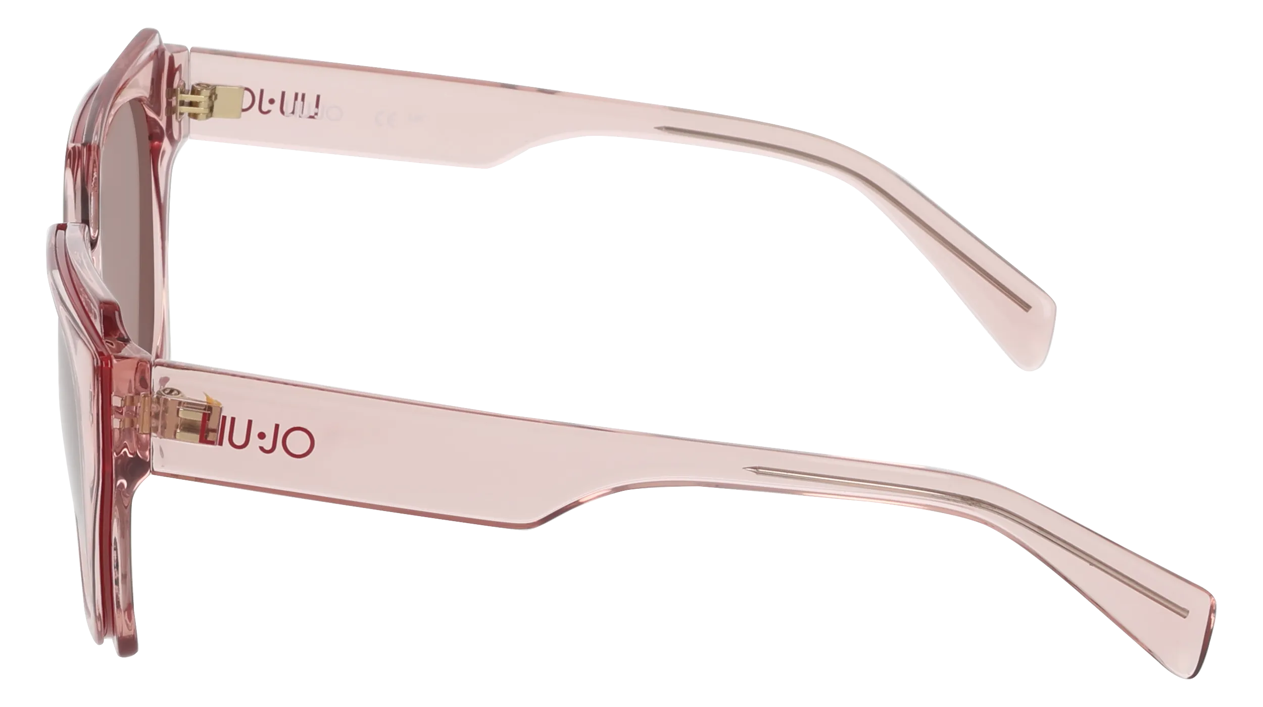 Liu Jo LJ809S 272 Occhiali da sole Bio-iniettato Nude Rosso Squadrata Normale - immagine 3