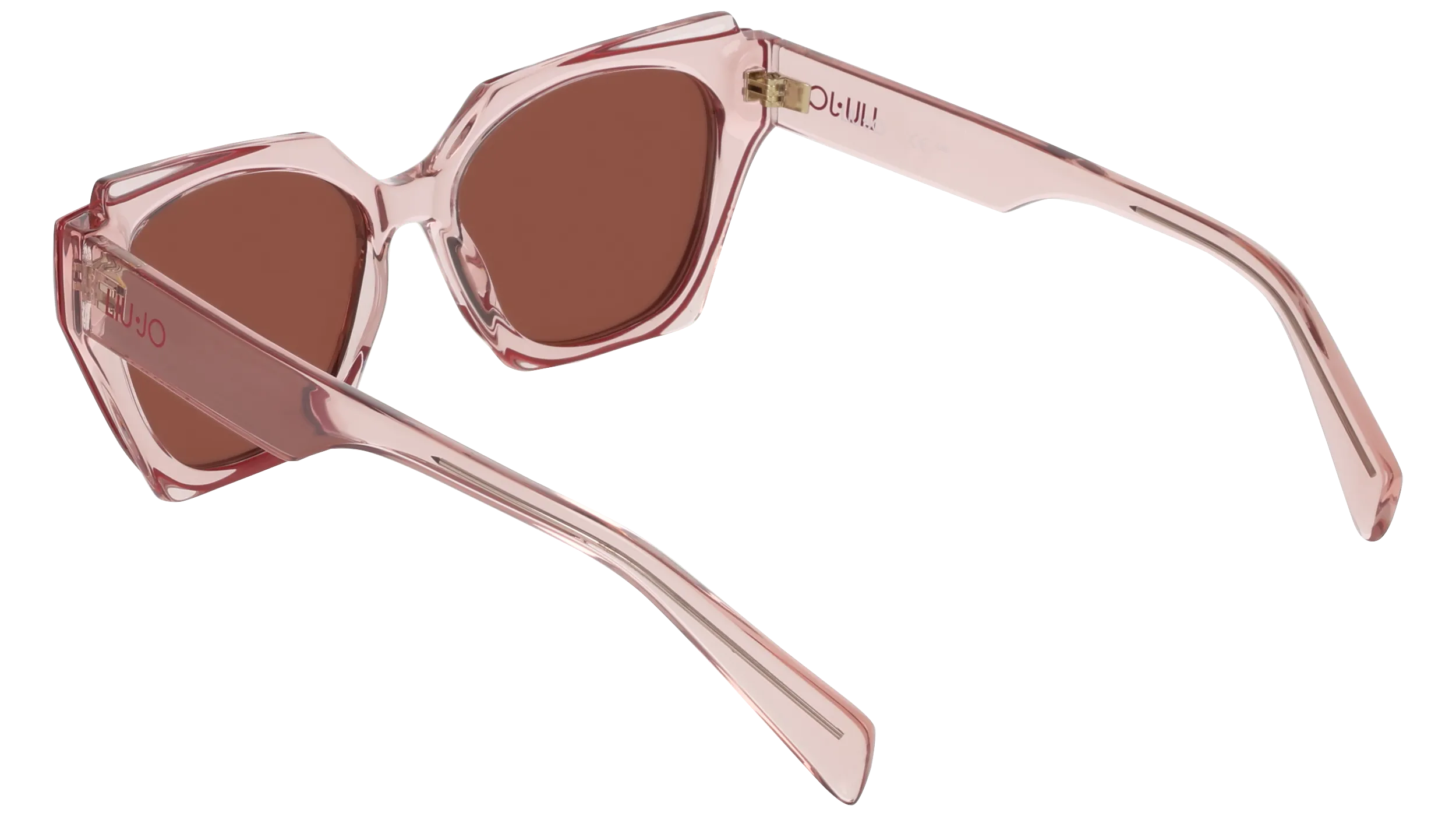 Liu Jo LJ809S 272 Occhiali da sole Bio-iniettato Nude Rosso Squadrata Normale - immagine 4