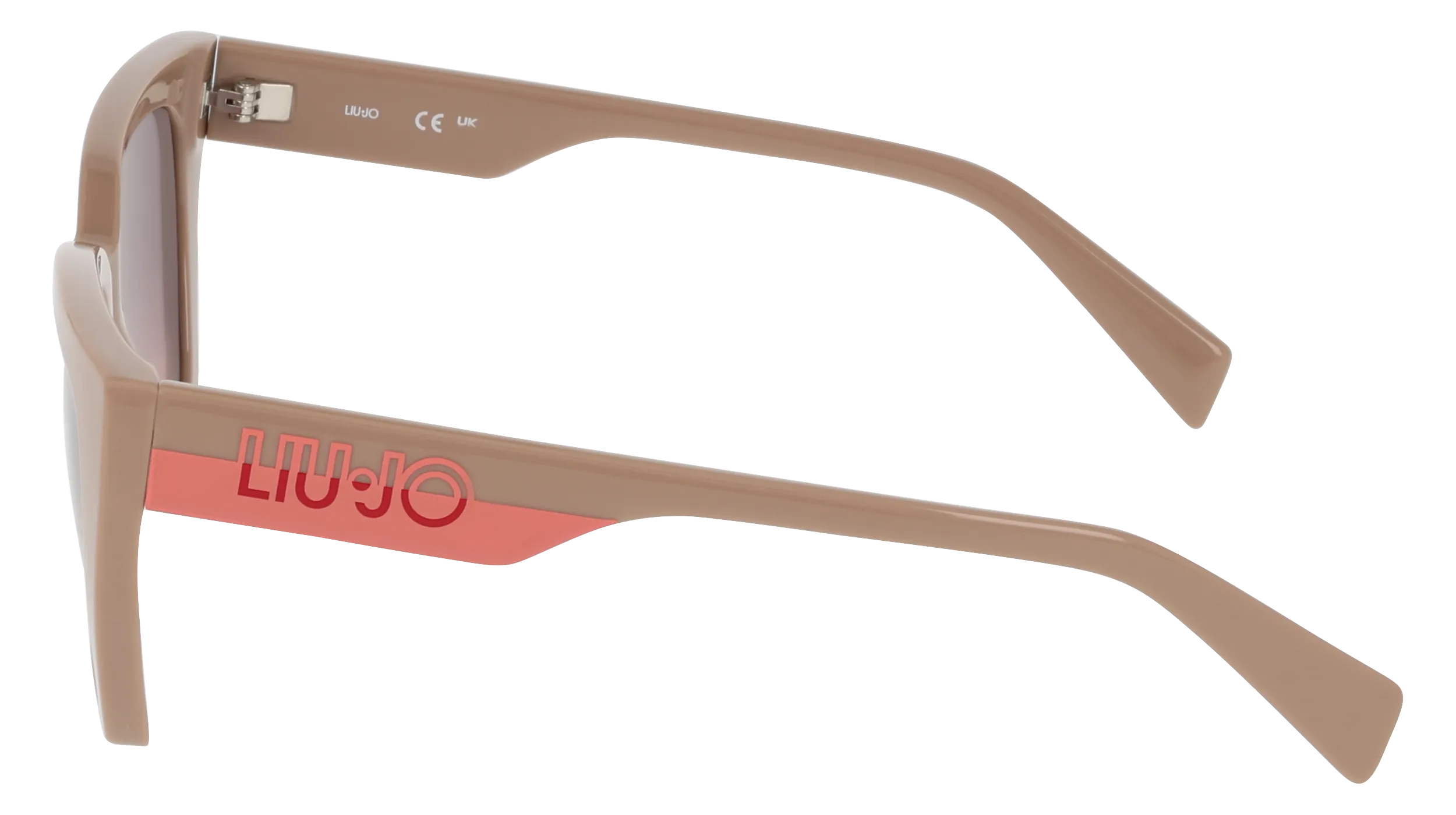 Liu Jo LJ808S 278 Occhiali da sole Bio-iniettato Beige Viola Squadrata Normale - immagine 3