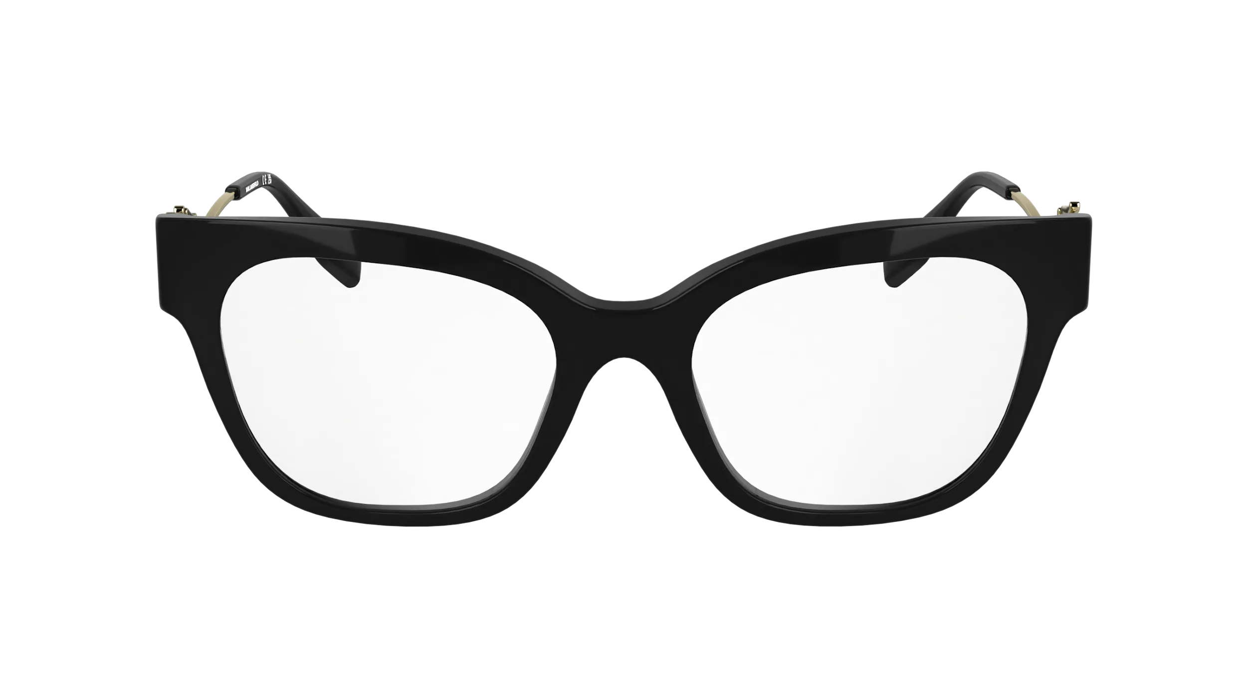 Karl Lagerfeld KL6191 001 Montature da vista Acetato Nero Squadrata Normale - immagine 2