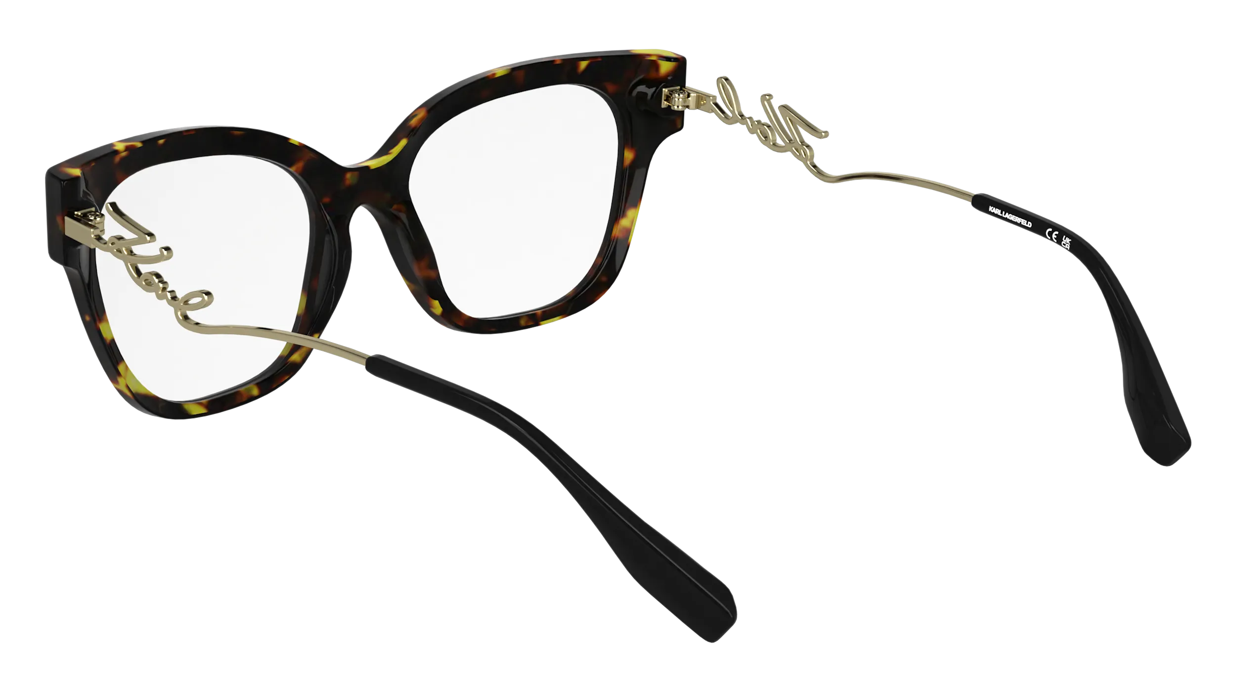 Karl Lagerfeld KL6191 232 Montature da vista Acetato Havana Squadrata Normale - immagine 4
