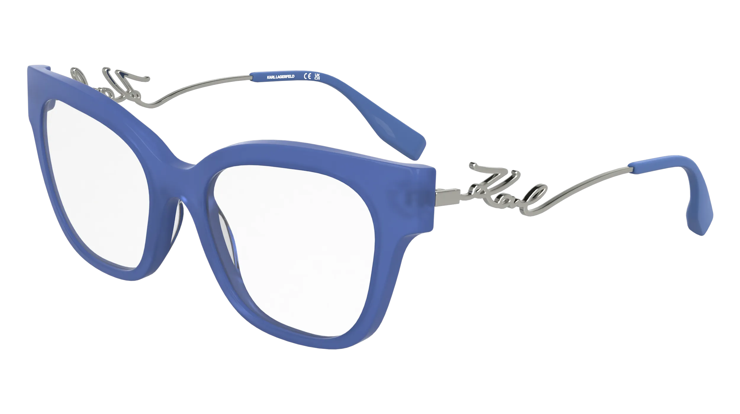Karl Lagerfeld KL6191 423 Montature da vista Acetato Blu Squadrata Normale - immagine 1