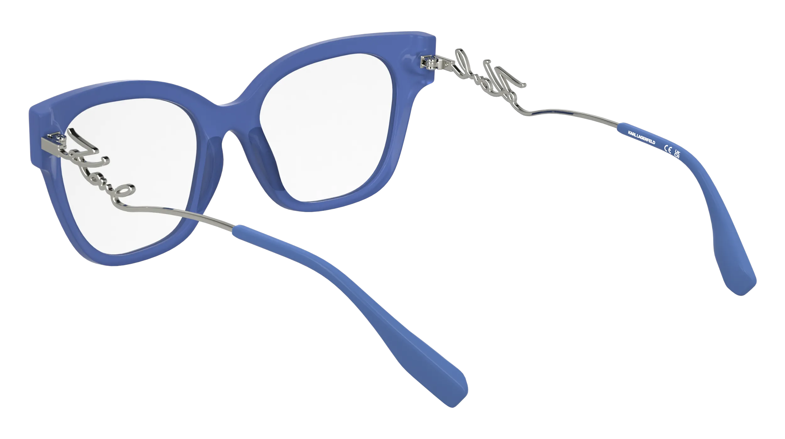 Karl Lagerfeld KL6191 423 Montature da vista Acetato Blu Squadrata Normale - immagine 4