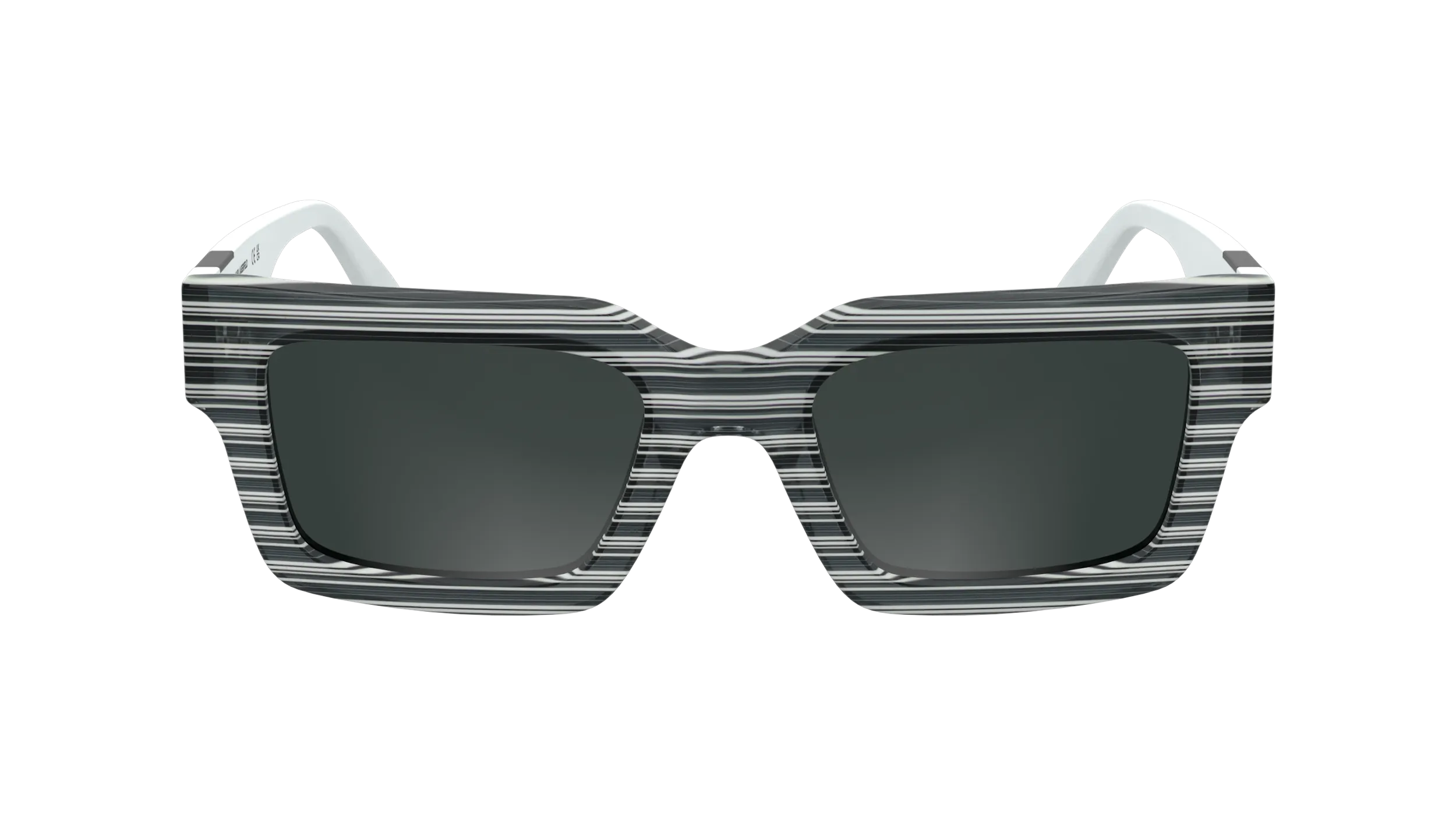 Karl Lagerfeld KL6182S 008 Occhiali da sole Acetato Nero Squadrata Normale - immagine 2