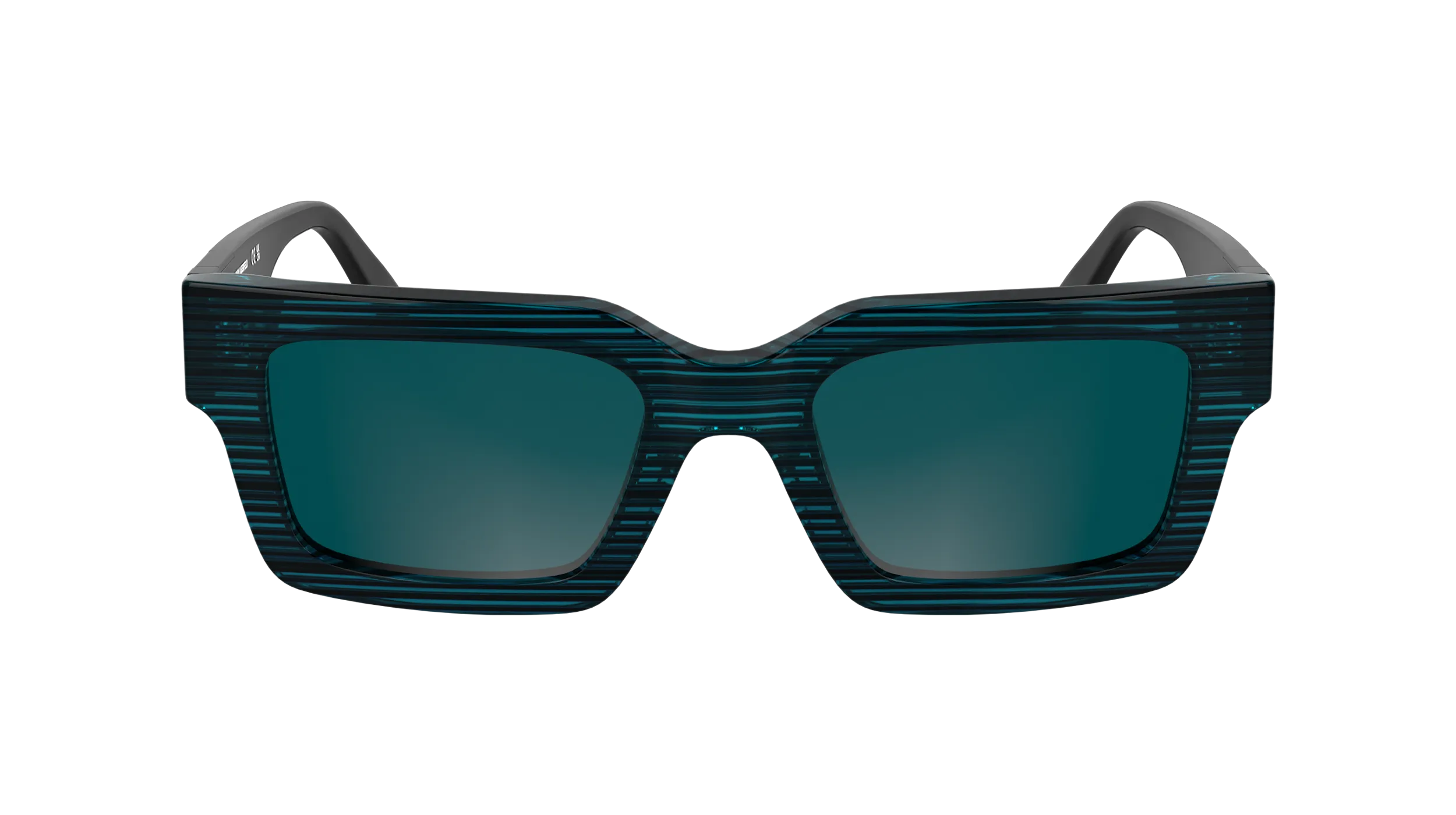 Karl Lagerfeld KL6182S 422 Occhiali da sole Acetato Blu Squadrata Normale - immagine 2