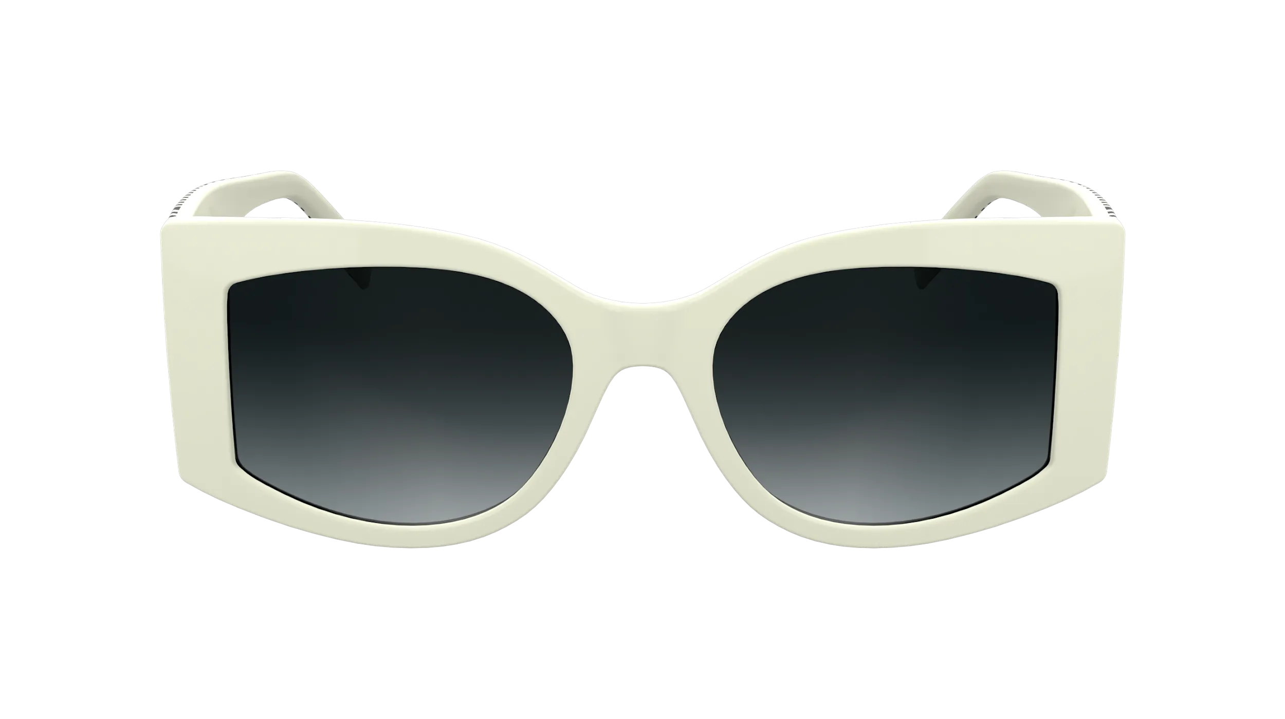 Karl Lagerfeld KL6183S 105 Occhiali da sole Bio-iniettato Bianco Squadrata Normale - immagine 2