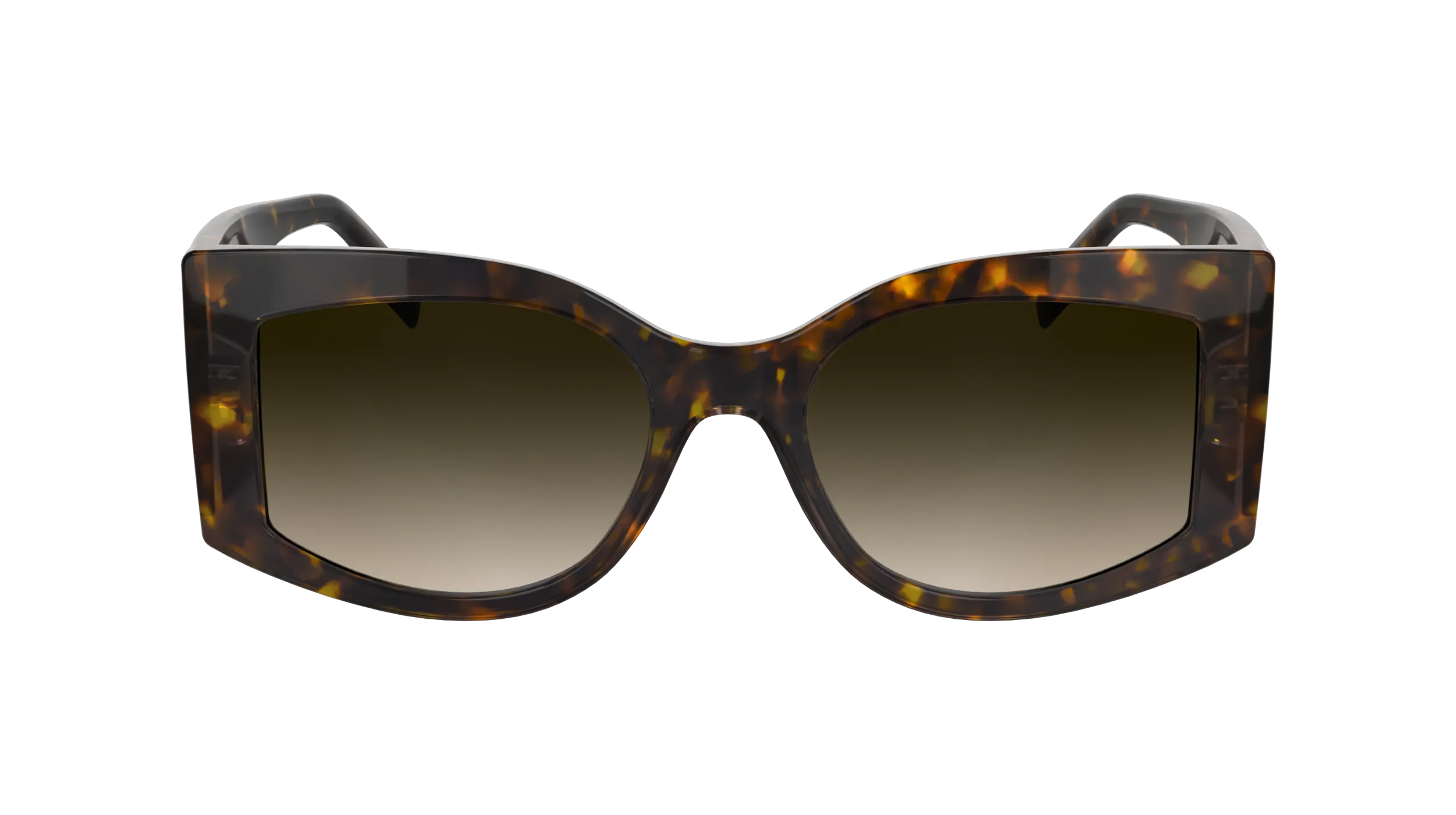 Karl Lagerfeld KL6183S 242 Occhiali da sole Bio-iniettato Havana Squadrata Normale - immagine 2