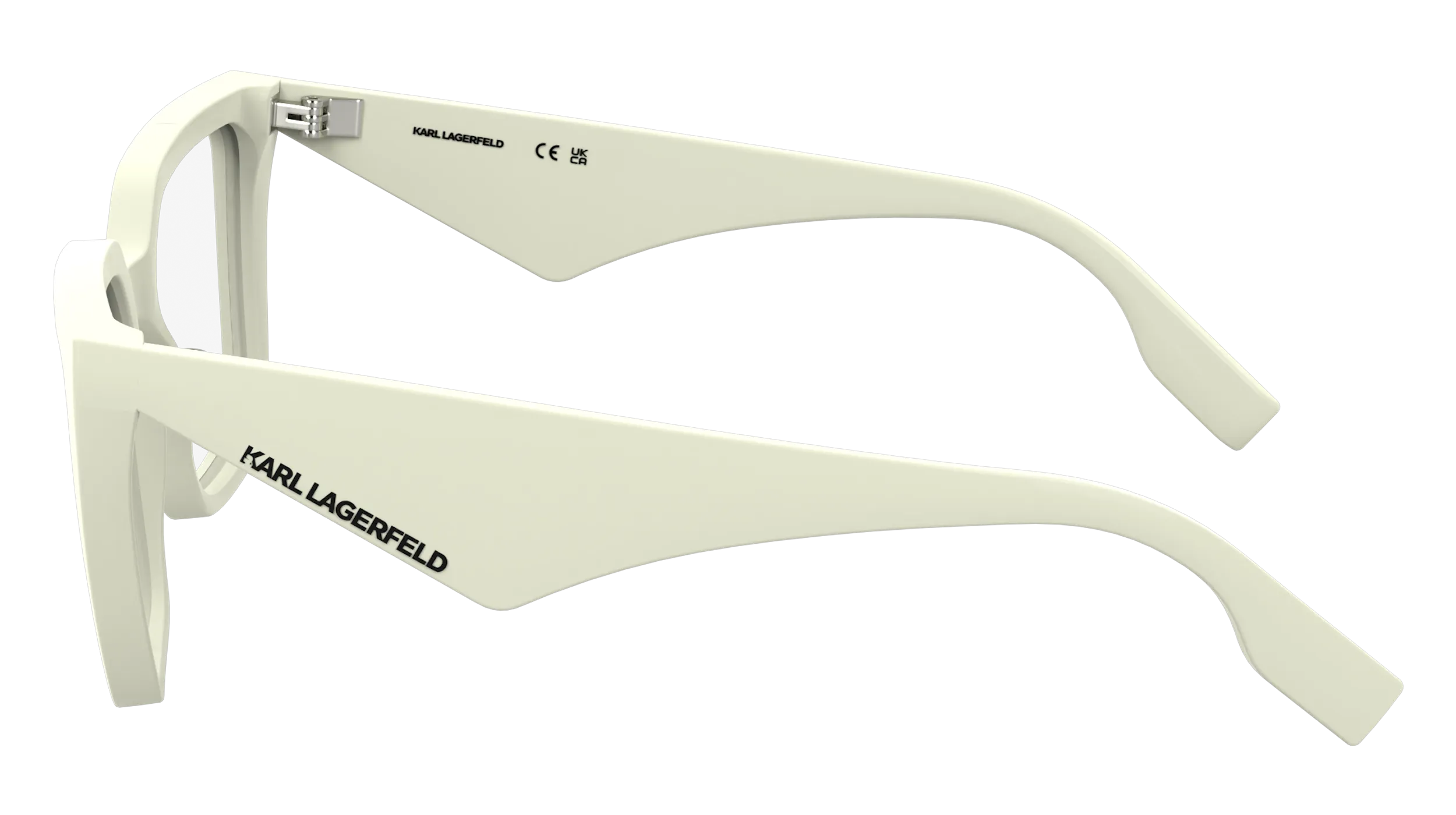Karl Lagerfeld KL6194 105 Montature da vista Bio-iniettato Bianco Squadrata Normale - immagine 3