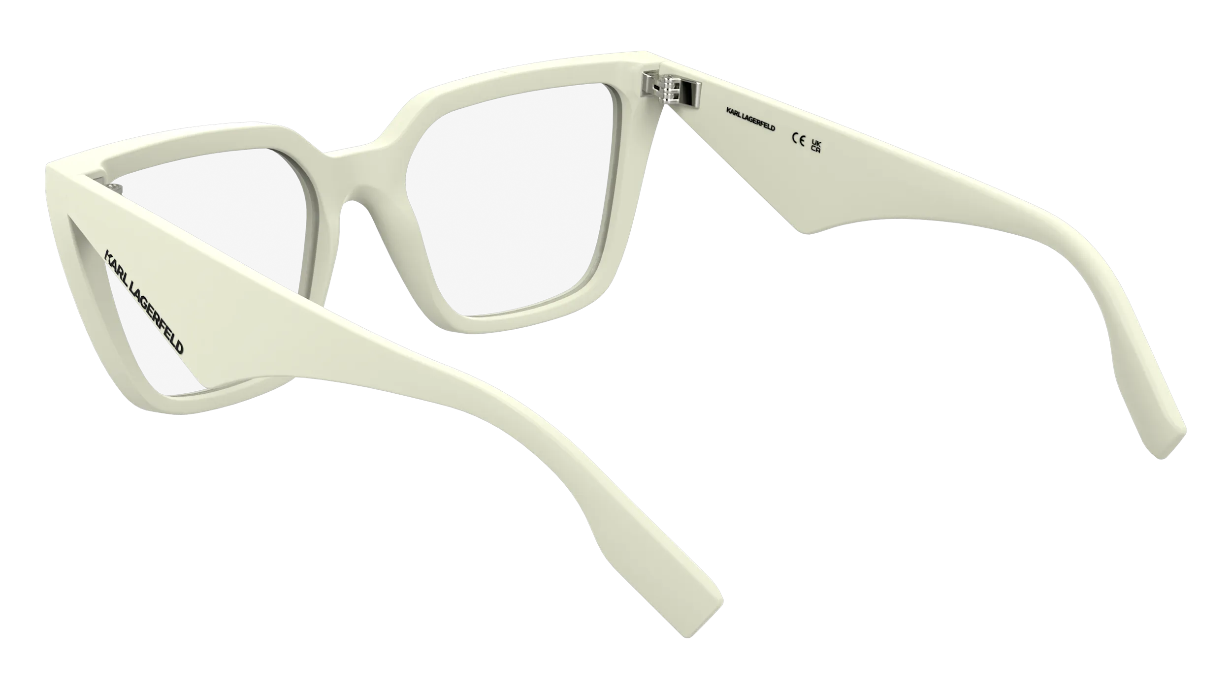 Karl Lagerfeld KL6194 105 Montature da vista Bio-iniettato Bianco Squadrata Normale - immagine 4