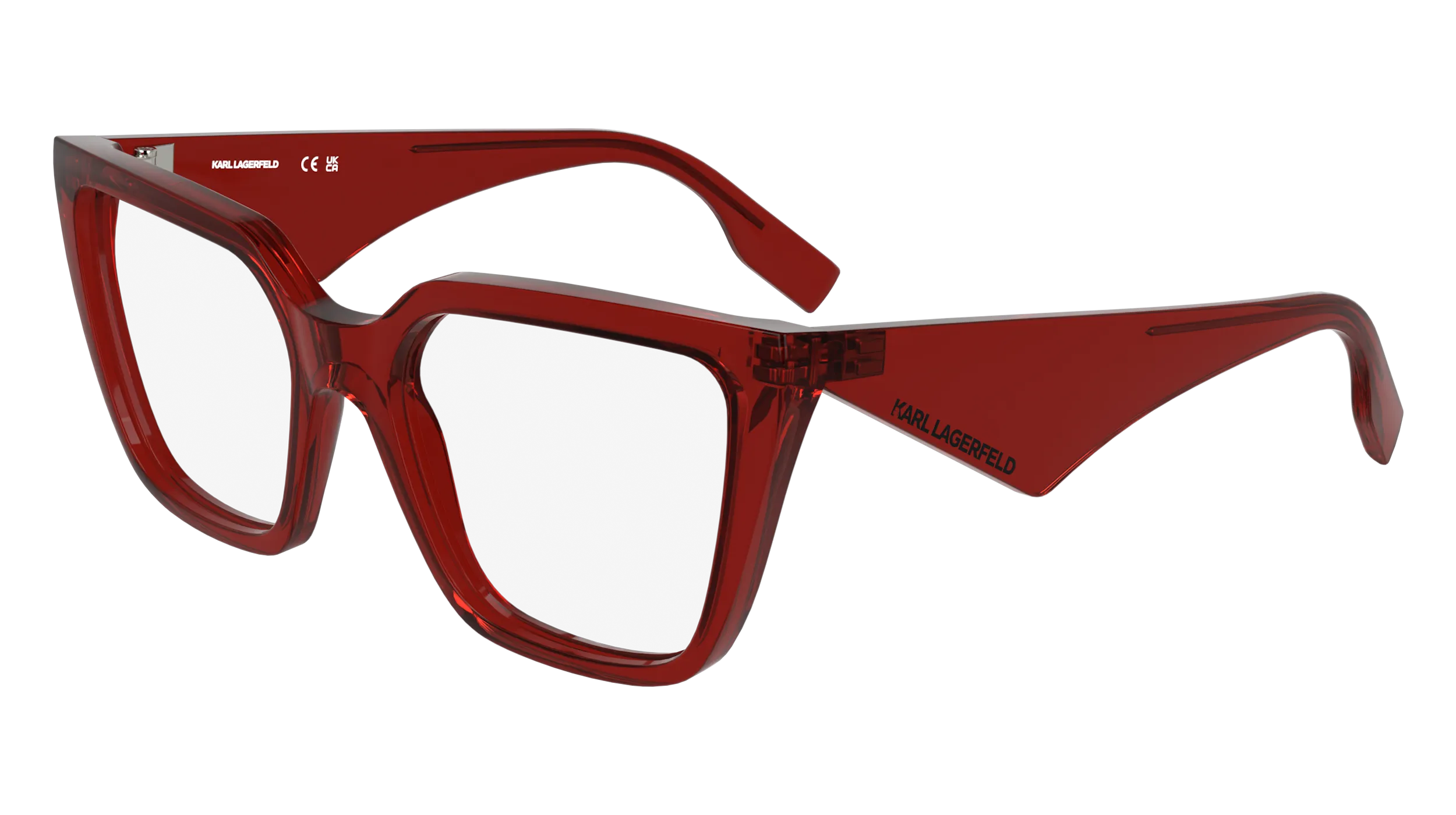 Karl Lagerfeld KL6194 600 Montature da vista Bio-iniettato Rosso Squadrata Normale - immagine 1