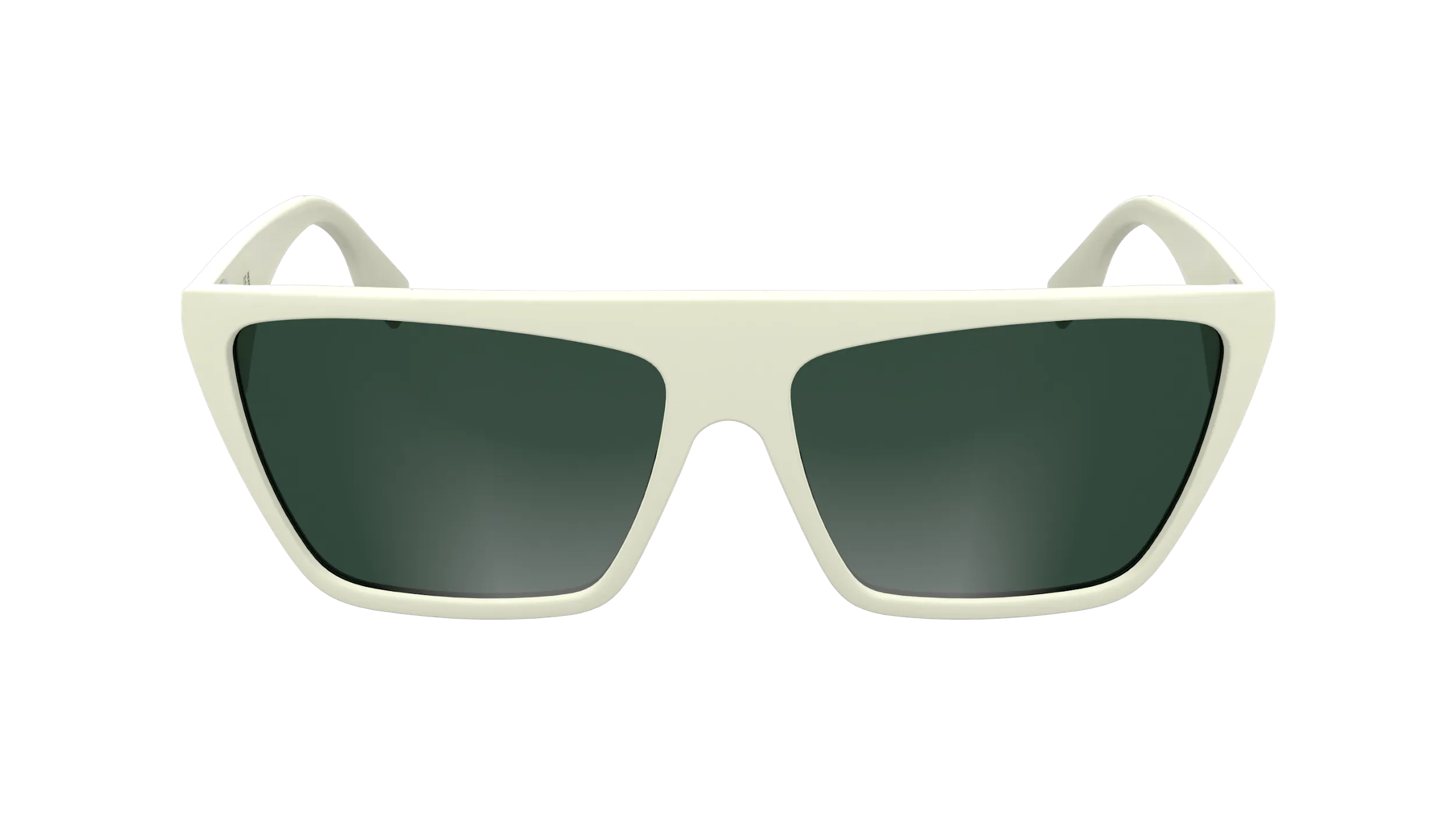 Karl Lagerfeld KL6186S 105 Occhiali da sole Bio-iniettato Bianco Squadrata Normale - immagine 2