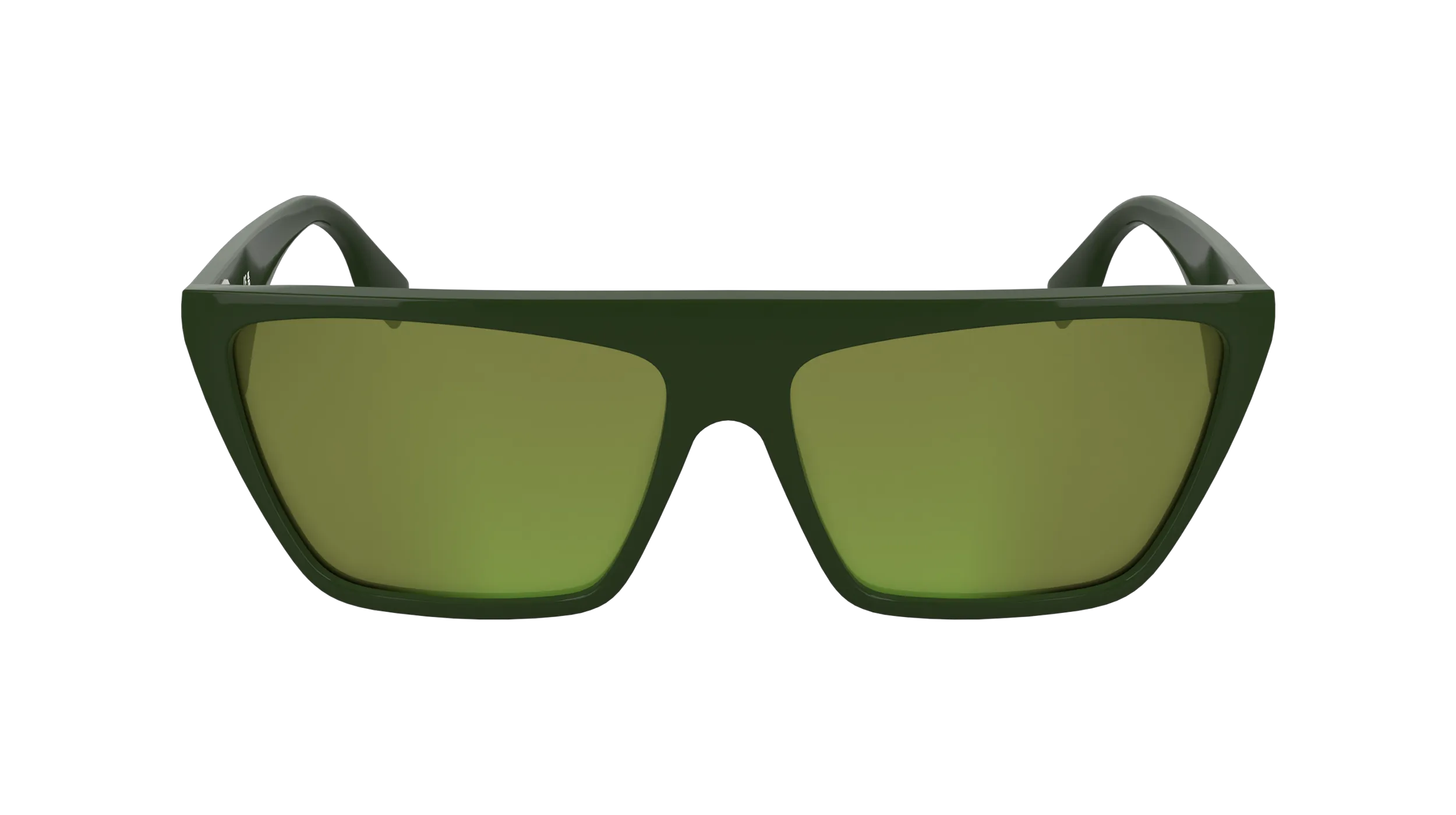 Karl Lagerfeld KL6186S 300 Occhiali da sole Bio-iniettato Verde Squadrata Normale - immagine 2