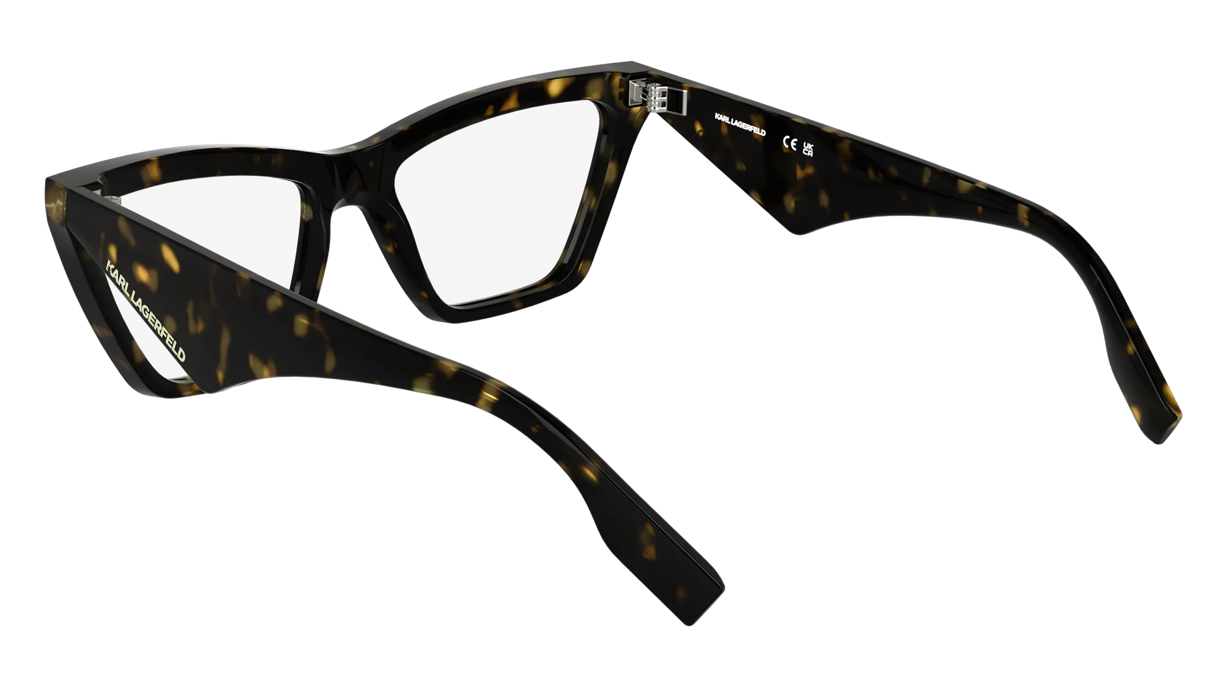 Karl Lagerfeld KL6195 242 Montature da vista Bio-iniettato Havana Cat Eye Normale - immagine 4