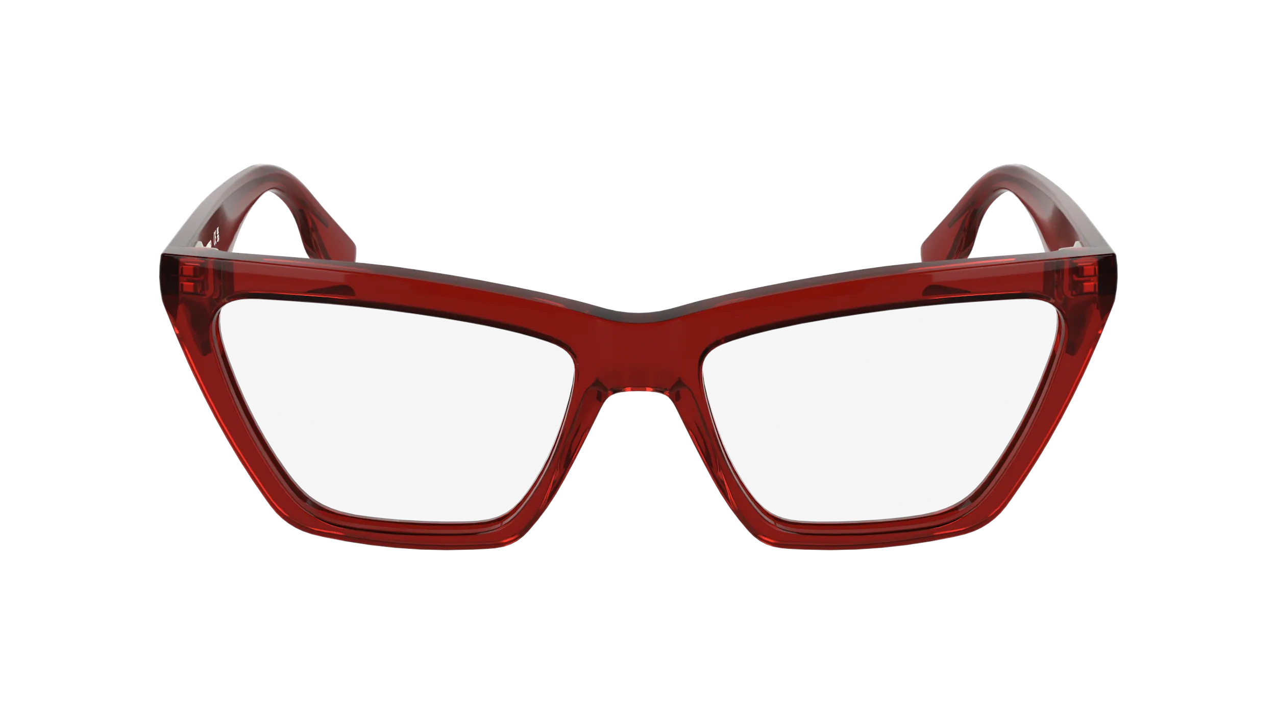 Karl Lagerfeld KL6195 600 Montature da vista Bio-iniettato Rosso Cat Eye Normale - immagine 2