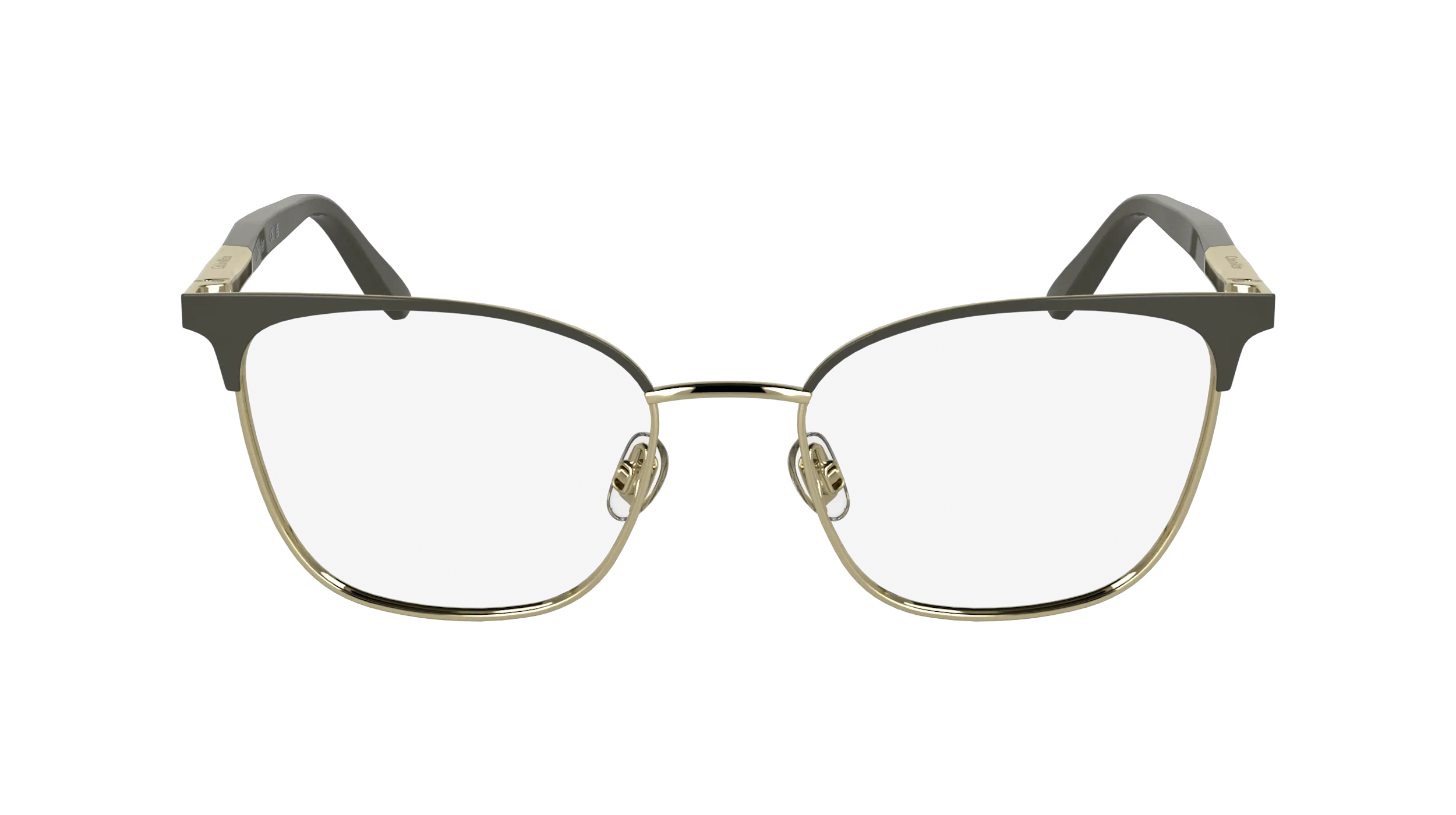Calvin Klein CK25105 035 Montature da vista Metallo Grigio Cat Eye Normale - immagine 2