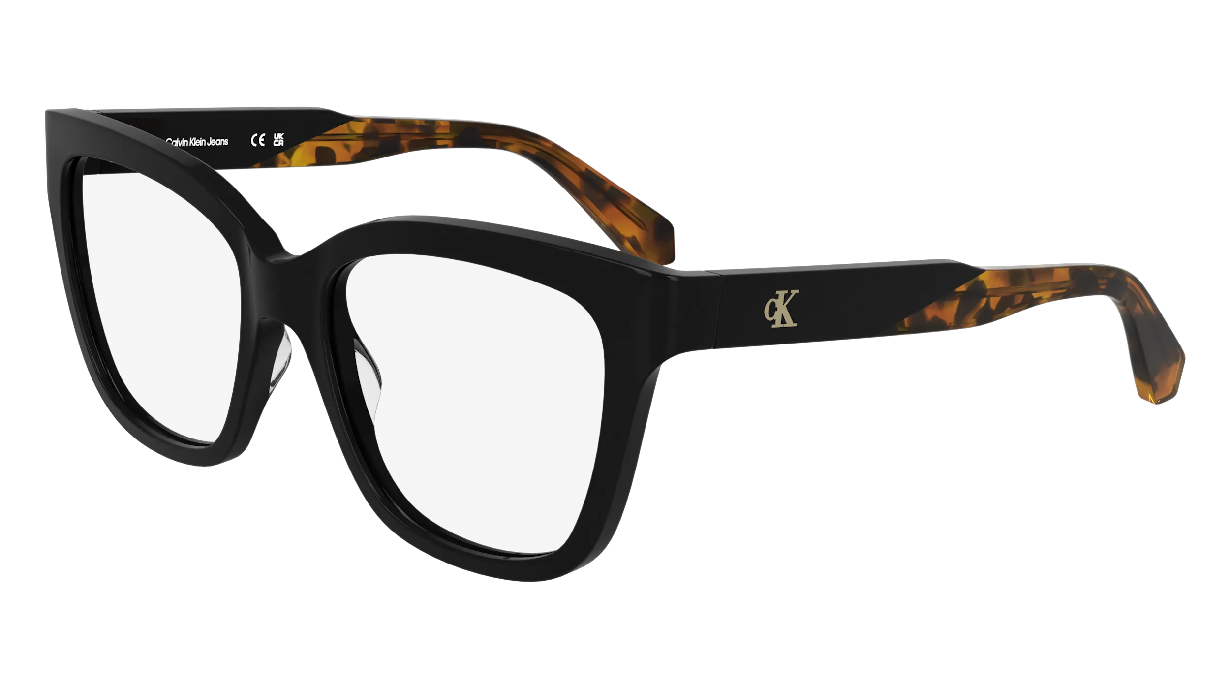 Calvin Klein CKJ25616 001 Montature da vista Acetato Nero Farfalla Normale - immagine 1