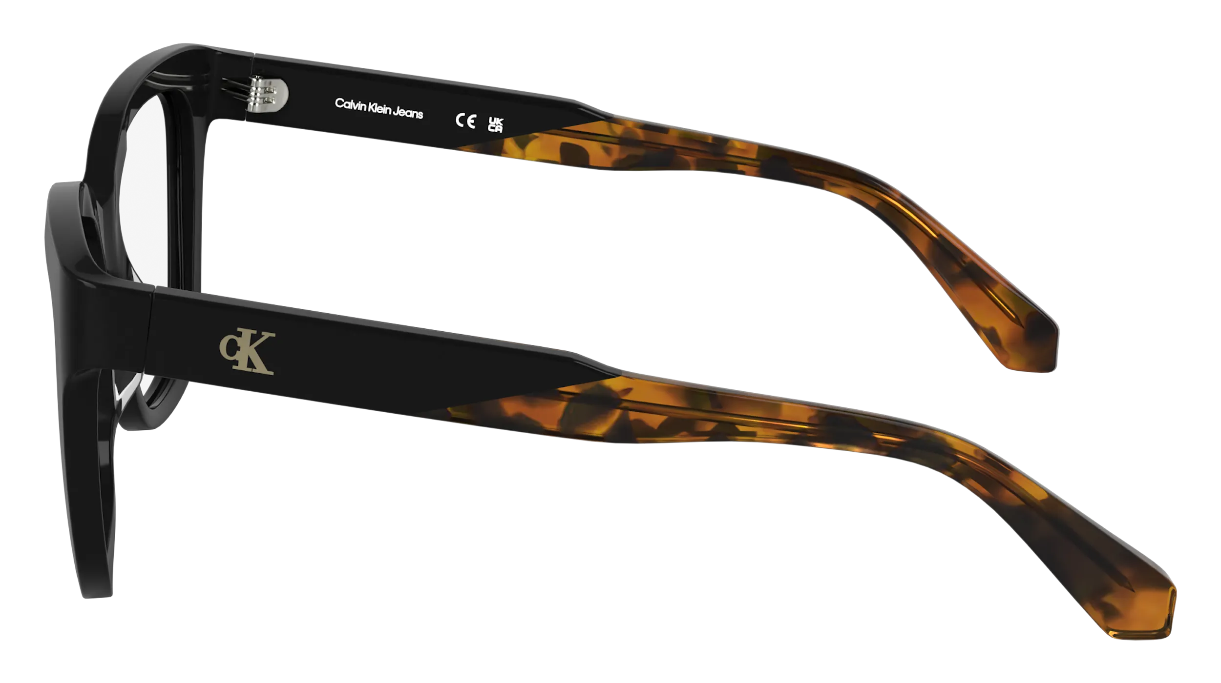 Calvin Klein CKJ25616 001 Montature da vista Acetato Nero Farfalla Normale - immagine 3