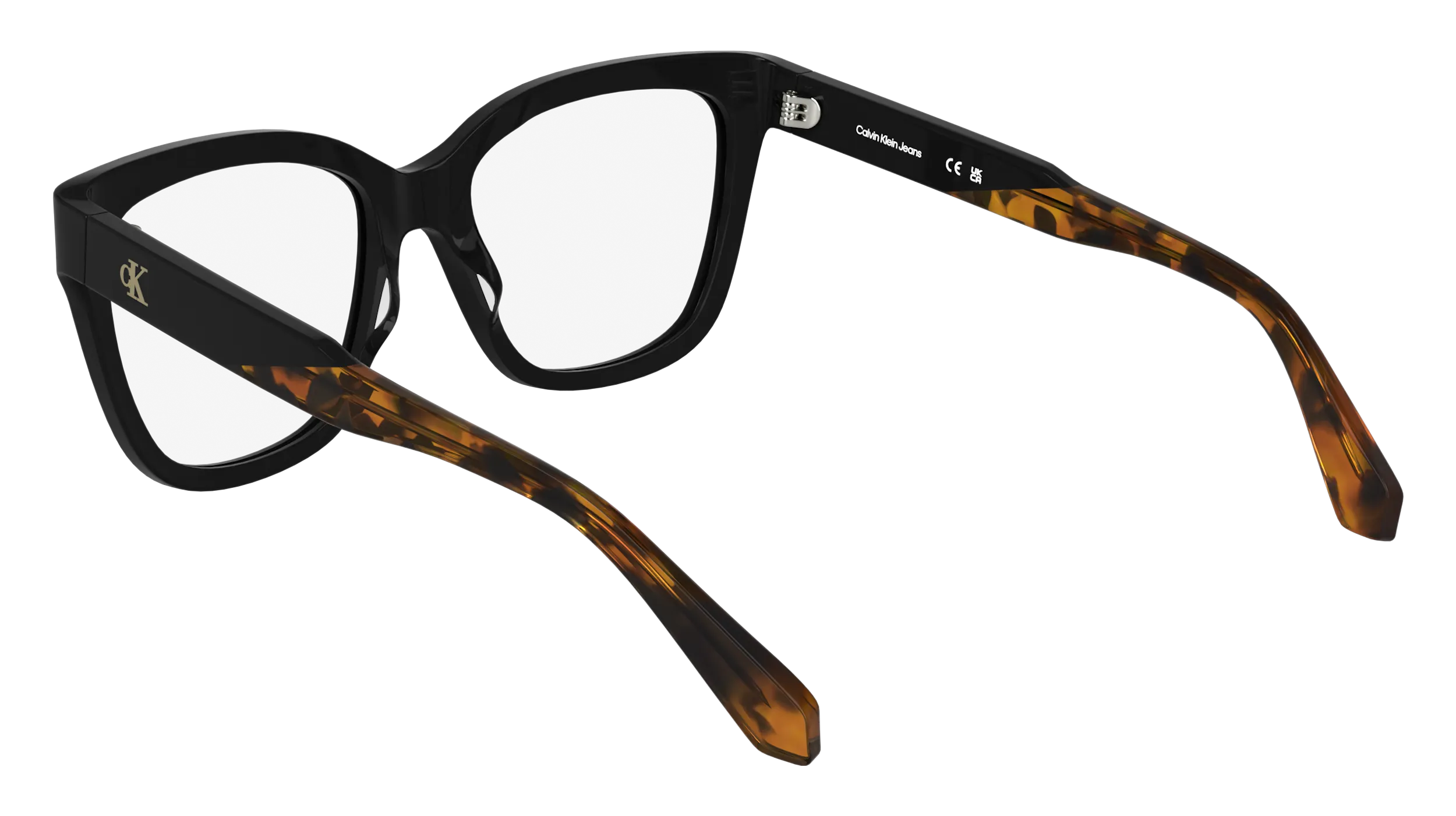 Calvin Klein CKJ25616 001 Montature da vista Acetato Nero Farfalla Normale - immagine 4