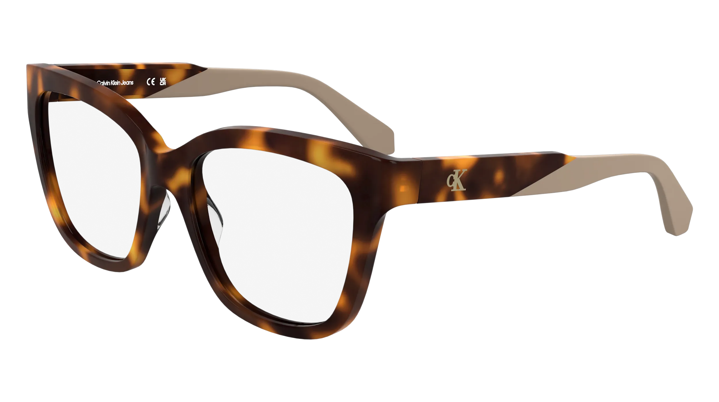 Calvin Klein CKJ25616 235 Montature da vista Acetato Havana Farfalla Normale - immagine 1