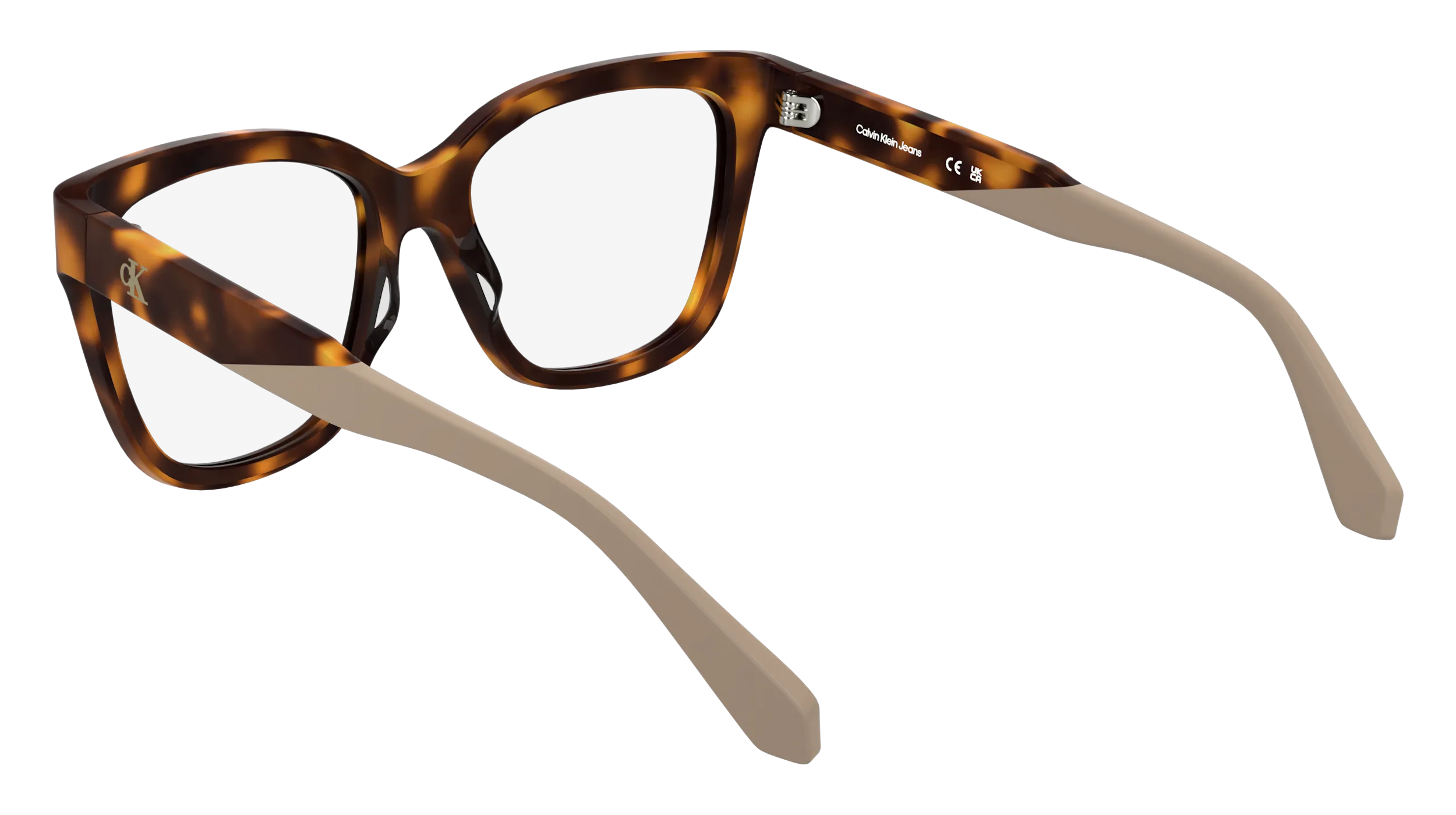 Calvin Klein CKJ25616 235 Montature da vista Acetato Havana Farfalla Normale - immagine 4