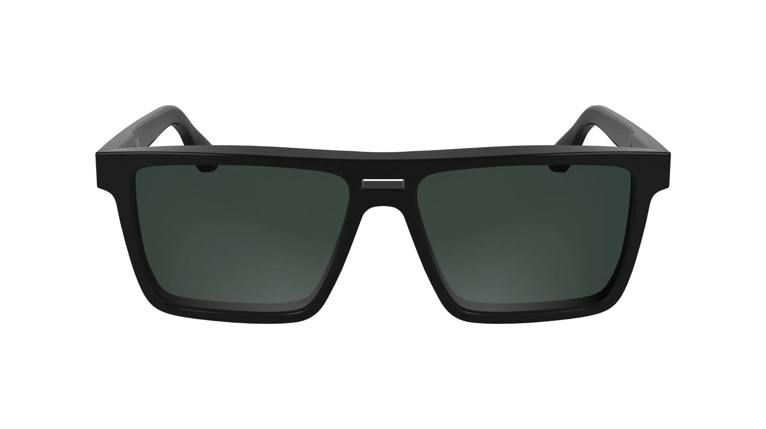 Calvin Klein CK25501S 001 Occhiali da sole Acetato Nero Squadrata Normale - immagine 2