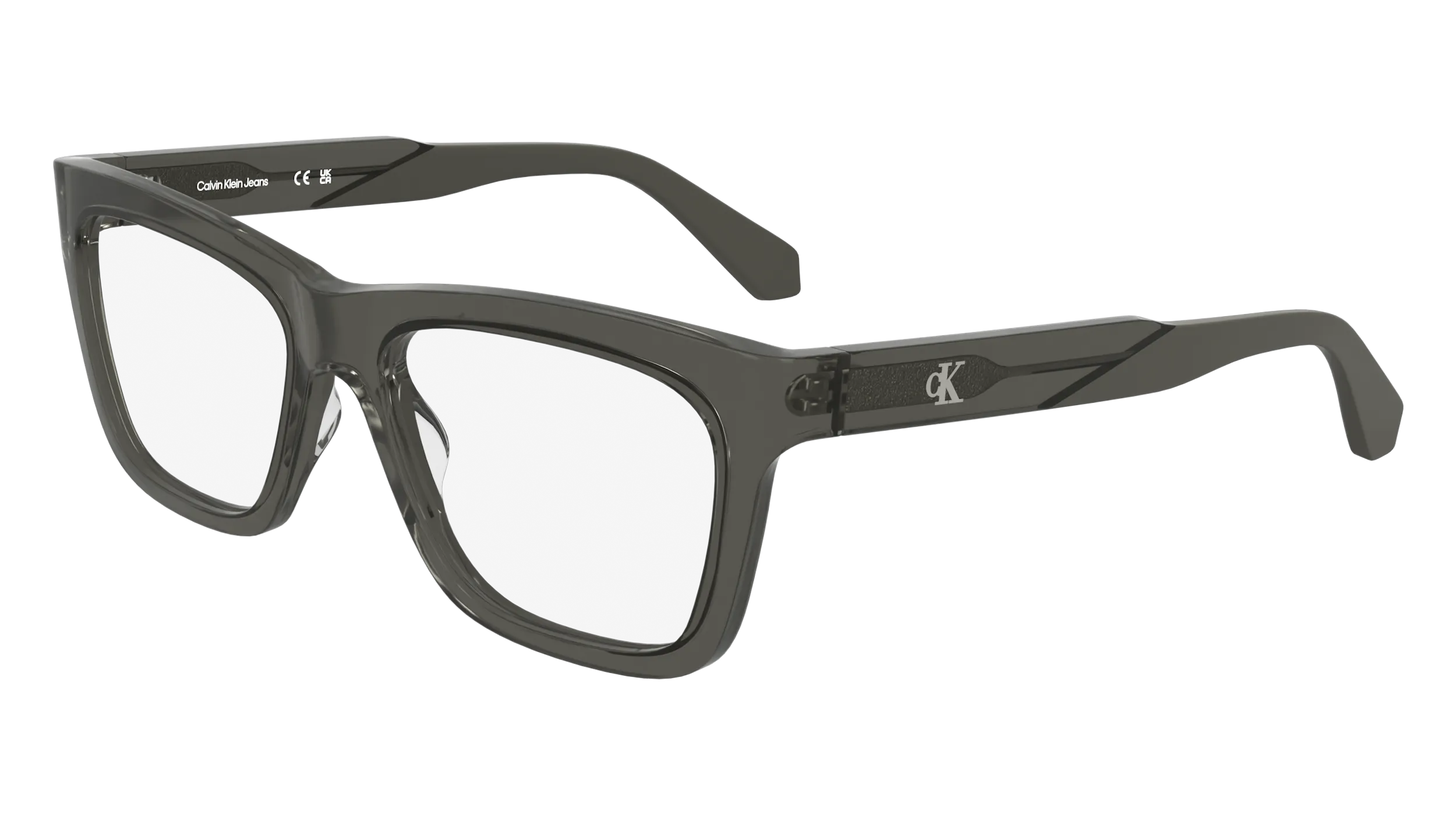 Calvin Klein CKJ25615 050 Montature da vista Acetato Grigio Squadrata Normale - immagine 1