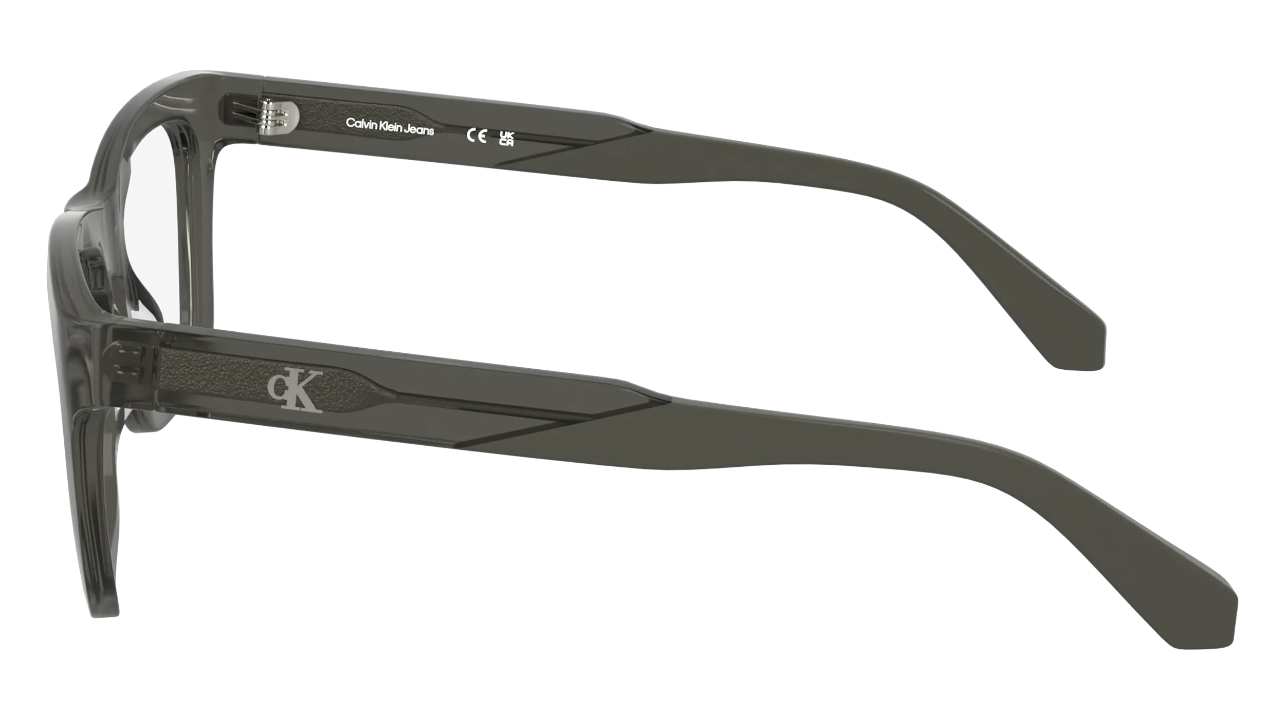 Calvin Klein CKJ25615 050 Montature da vista Acetato Grigio Squadrata Normale - immagine 3