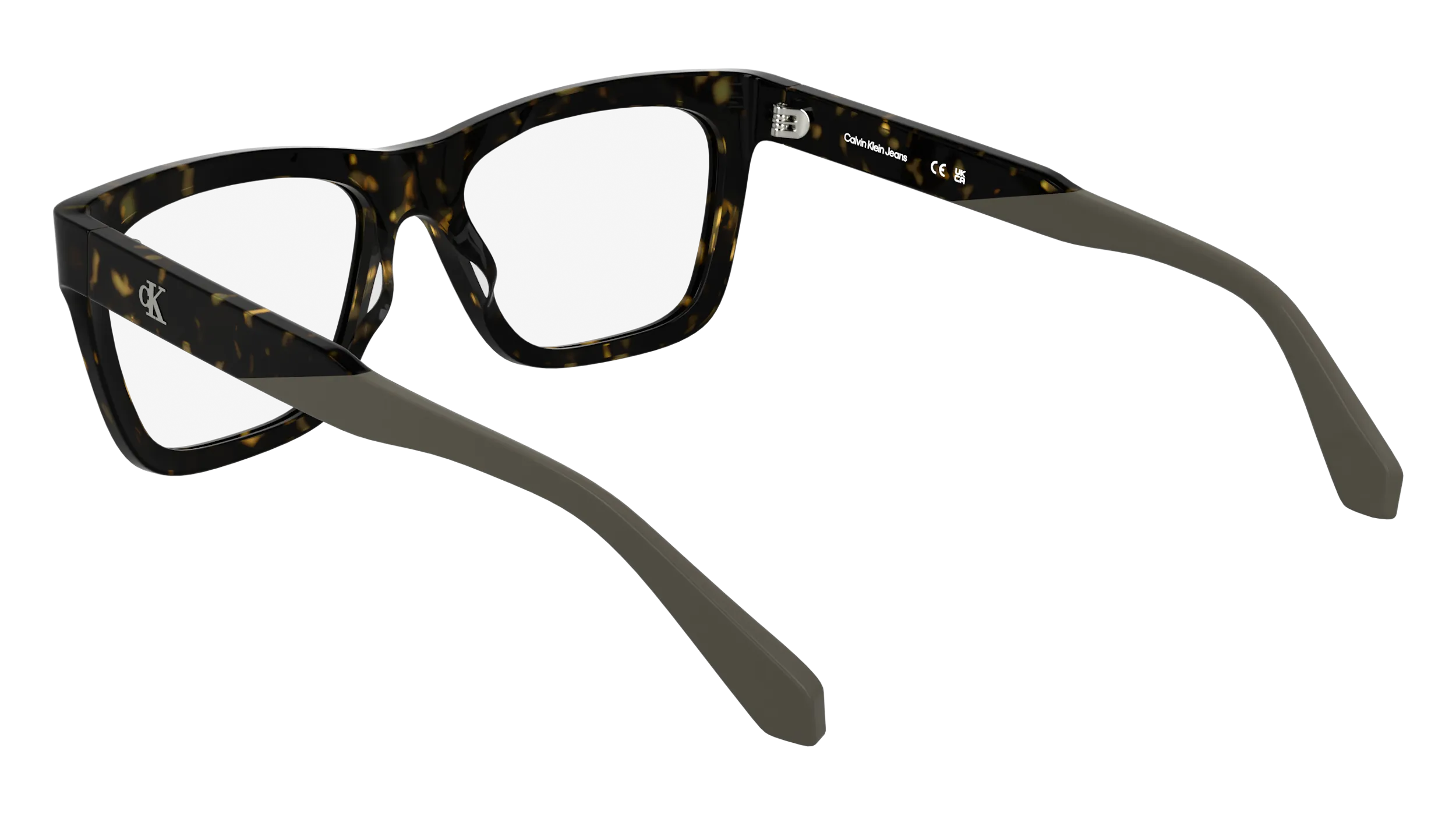 Calvin Klein CKJ25615 242 Montature da vista Acetato Havana Squadrata Normale - immagine 4
