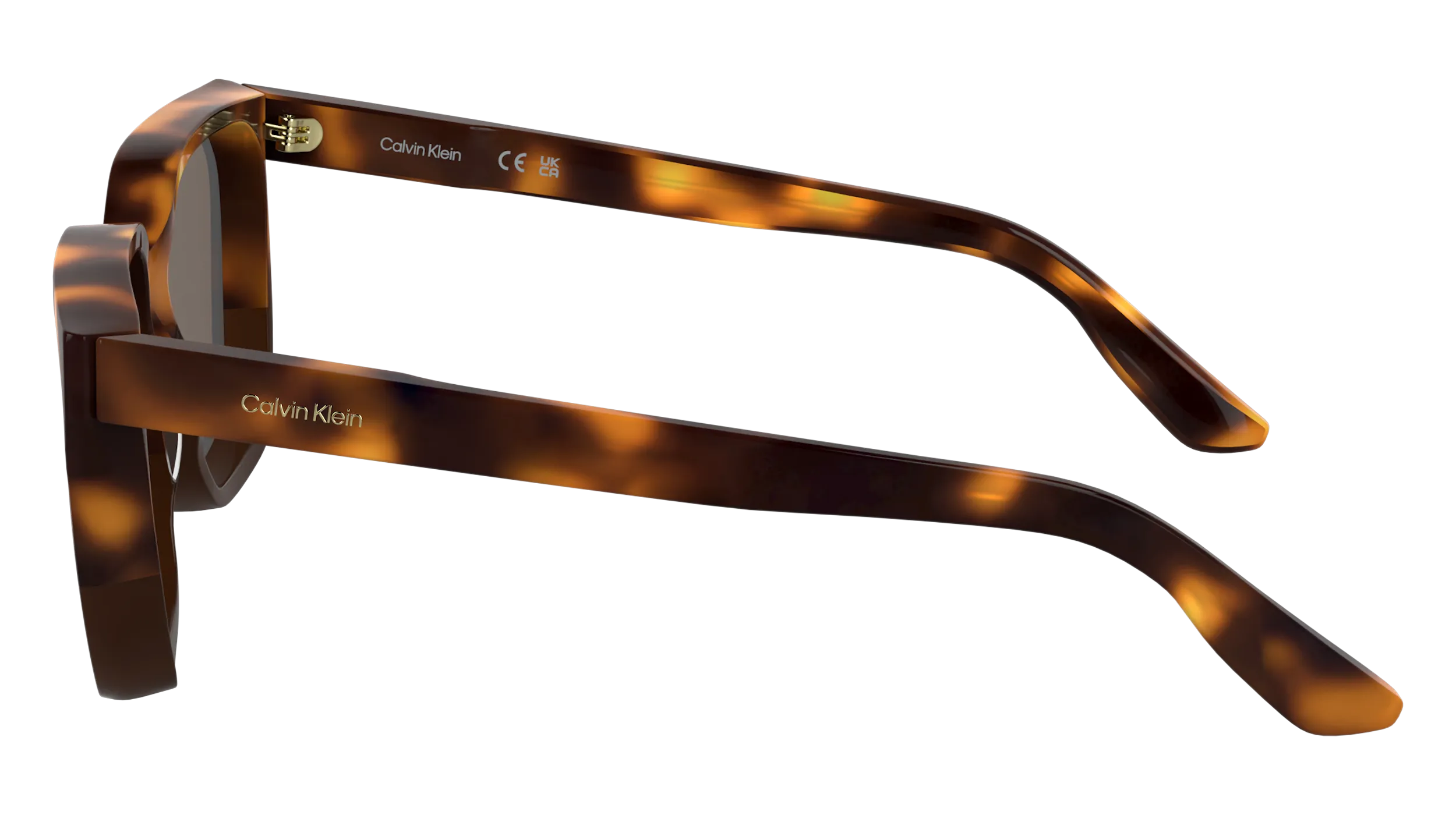 Calvin Klein CK25500S 238 Occhiali da sole Acetato Squadrata Normale - immagine 3