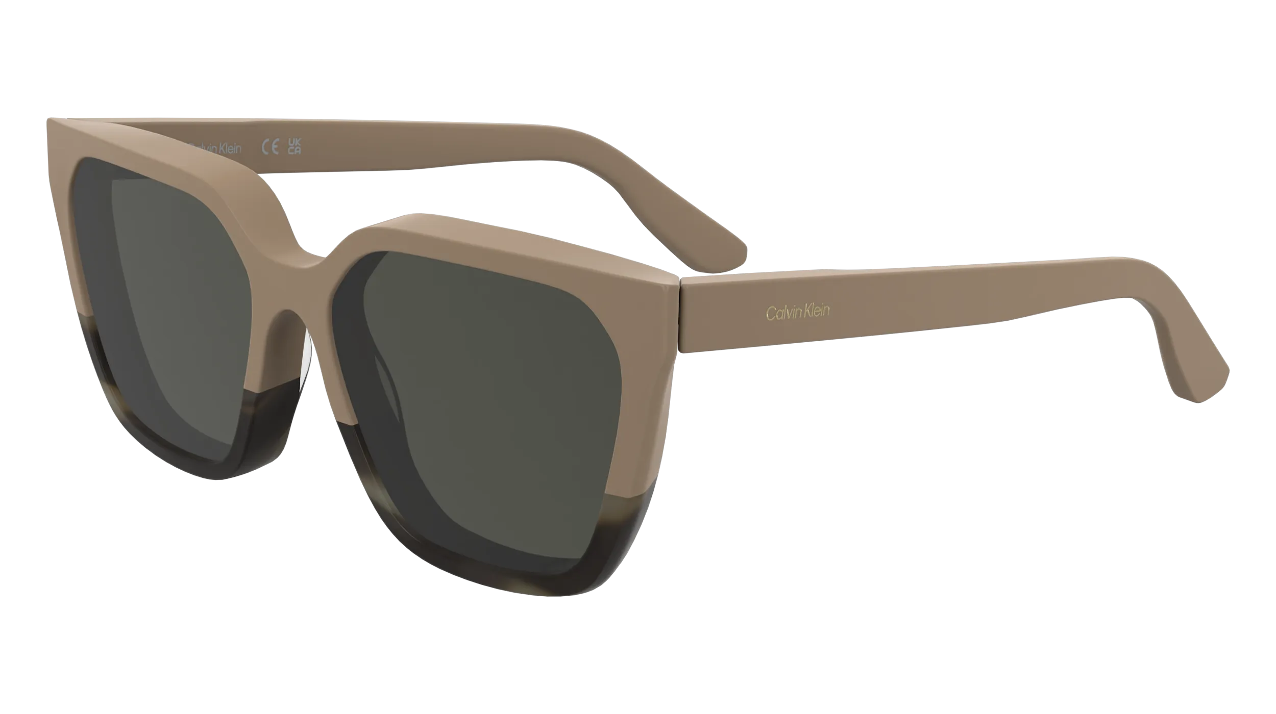 Calvin Klein CK25500S 602 Occhiali da sole Acetato Squadrata Normale - immagine 1