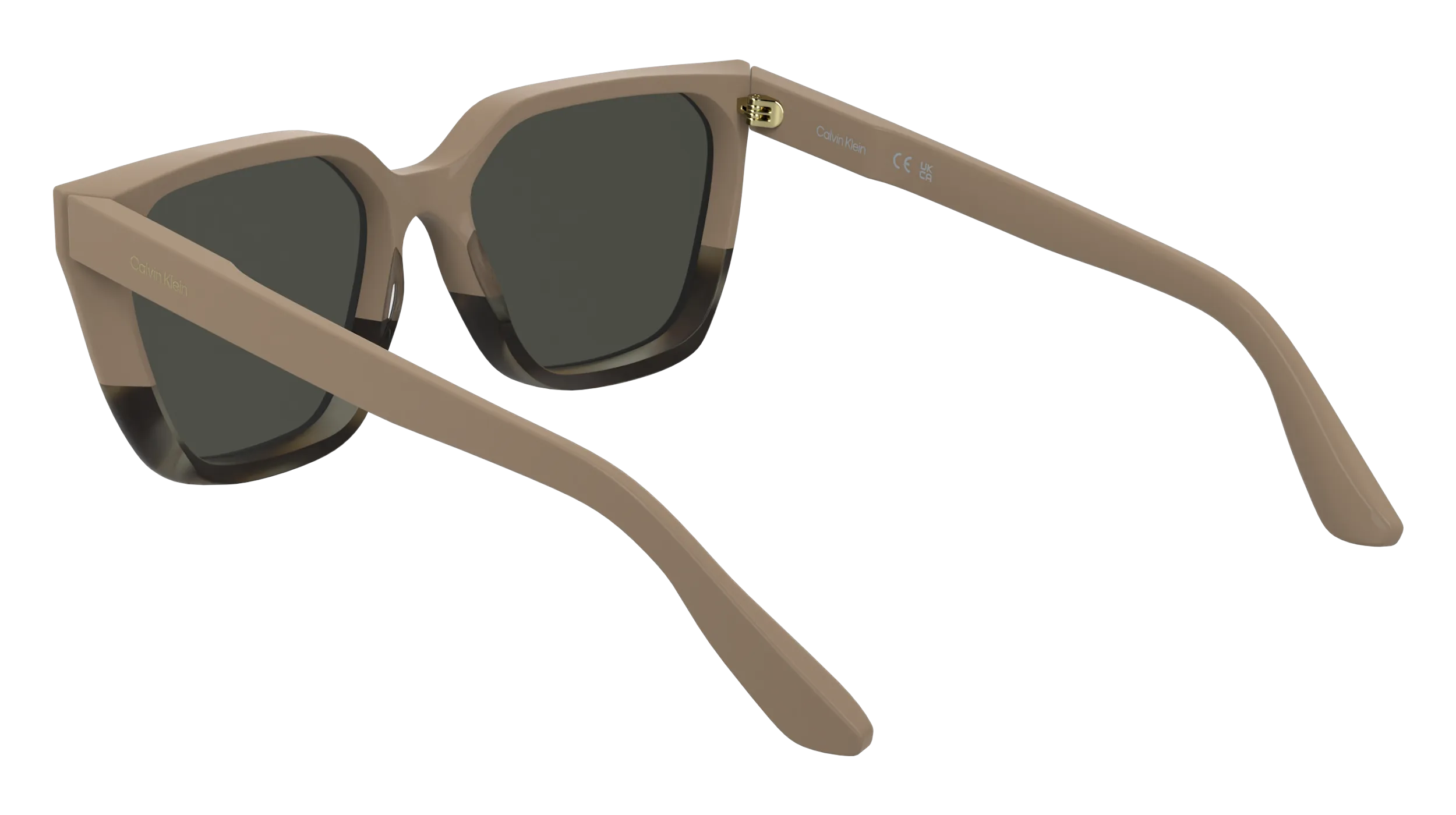 Calvin Klein CK25500S 602 Occhiali da sole Acetato Squadrata Normale - immagine 4