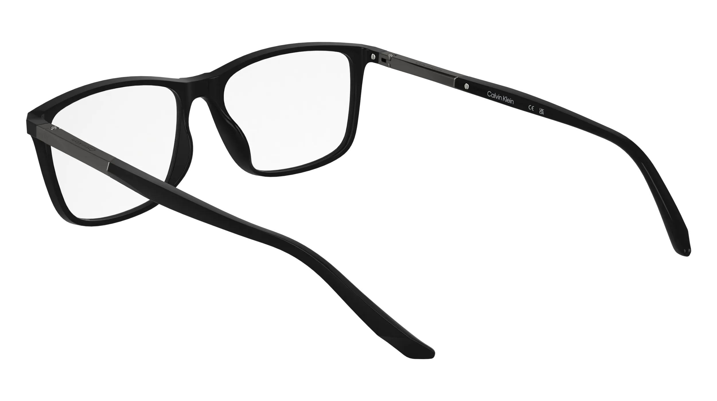 Calvin Klein CK5864N 001 Montature da vista Bio-iniettato Nero Squadrata Normale - immagine 4