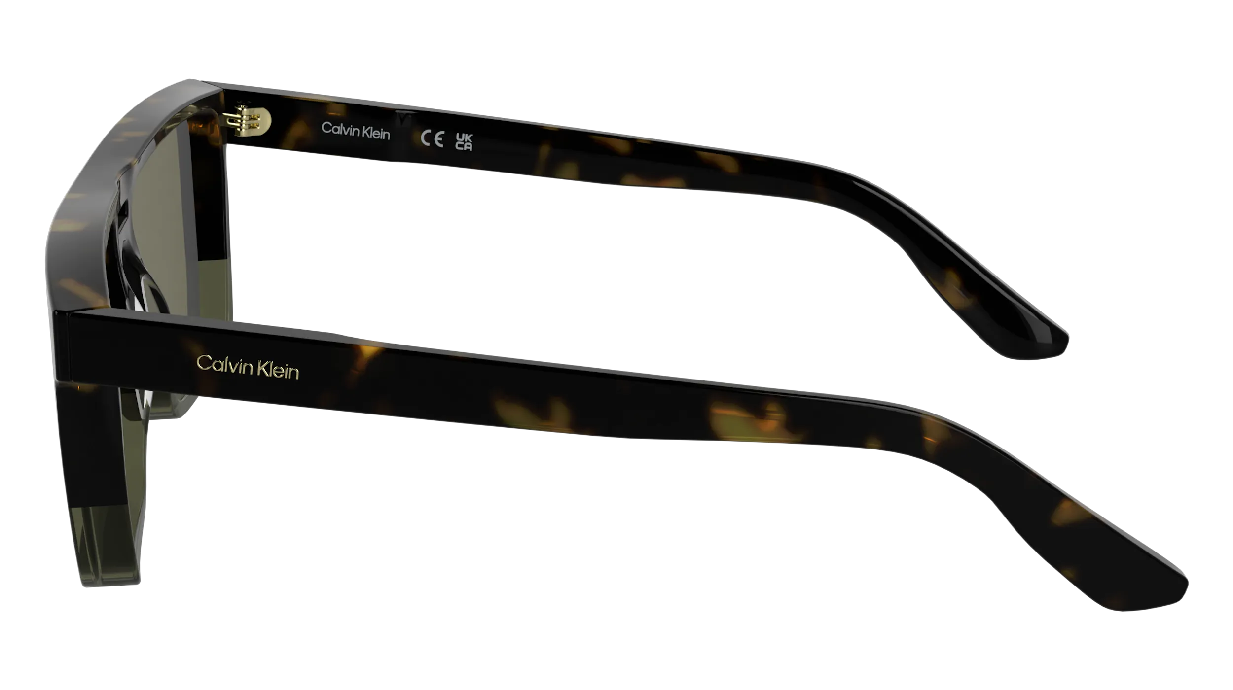 Calvin Klein CK25501S 235 Occhiali da sole Acetato Squadrata Normale - immagine 3