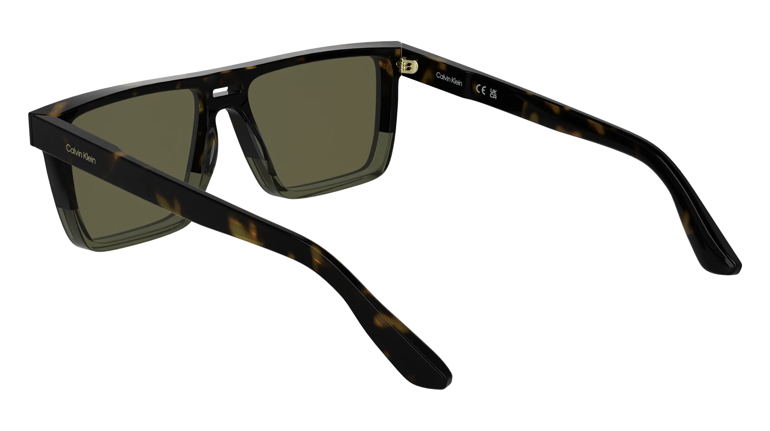 Calvin Klein CK25501S 235 Occhiali da sole Acetato Squadrata Normale - immagine 4